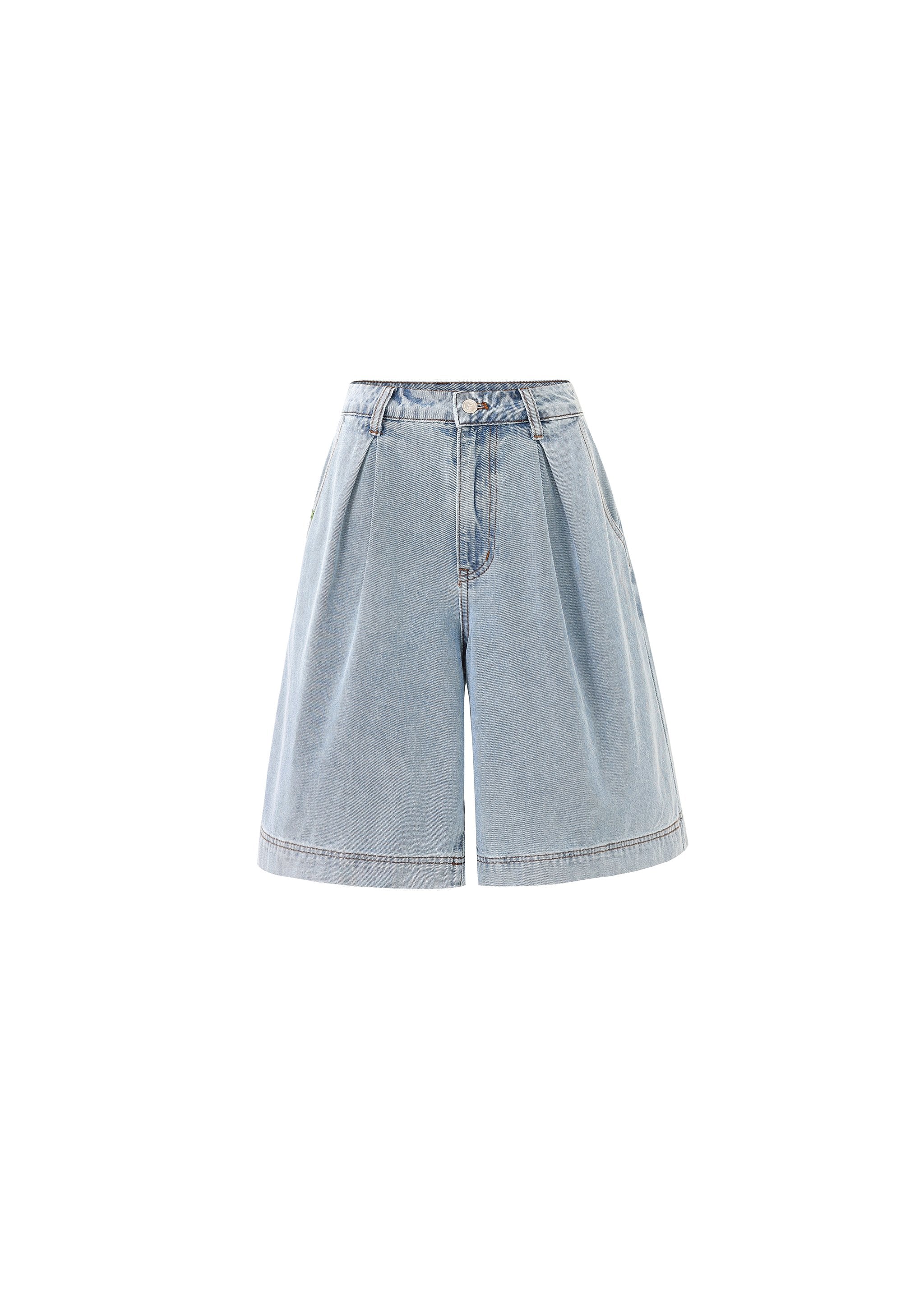 Bermuda GASPARE Bleu jean - Image 7