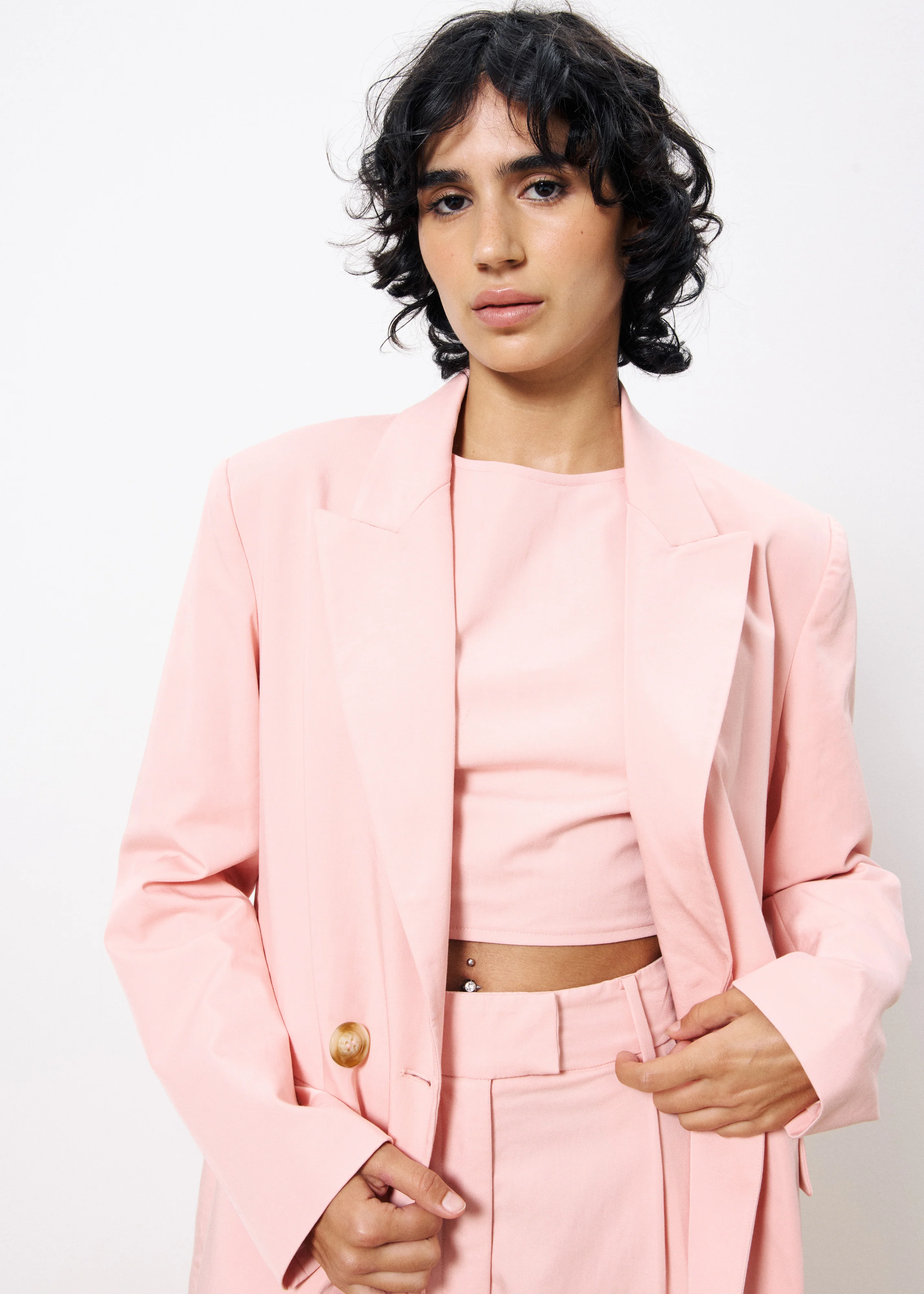 Blazer GARANCE Rose pale - Image 4