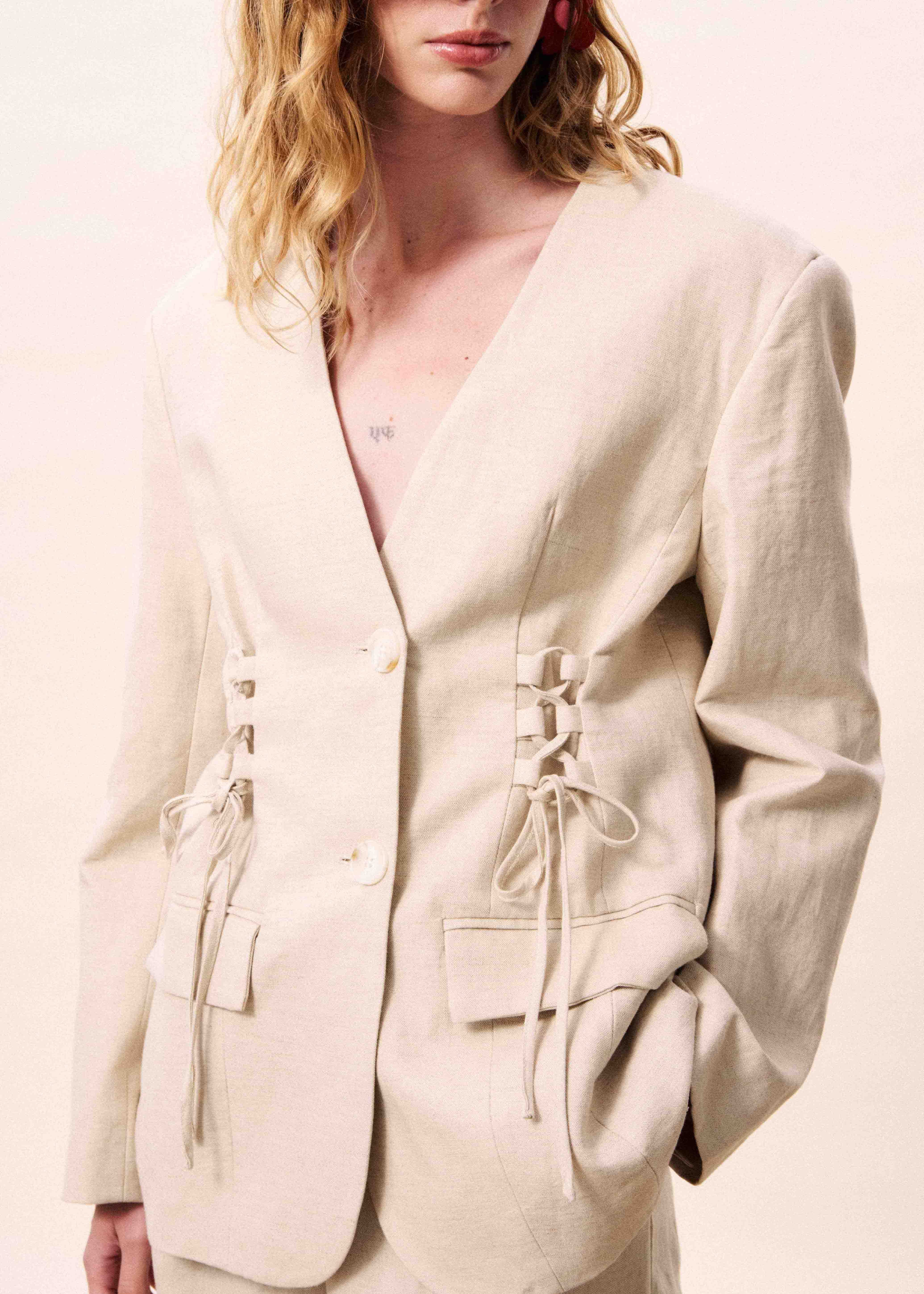 Blazer TRITONA Creme - Image 4