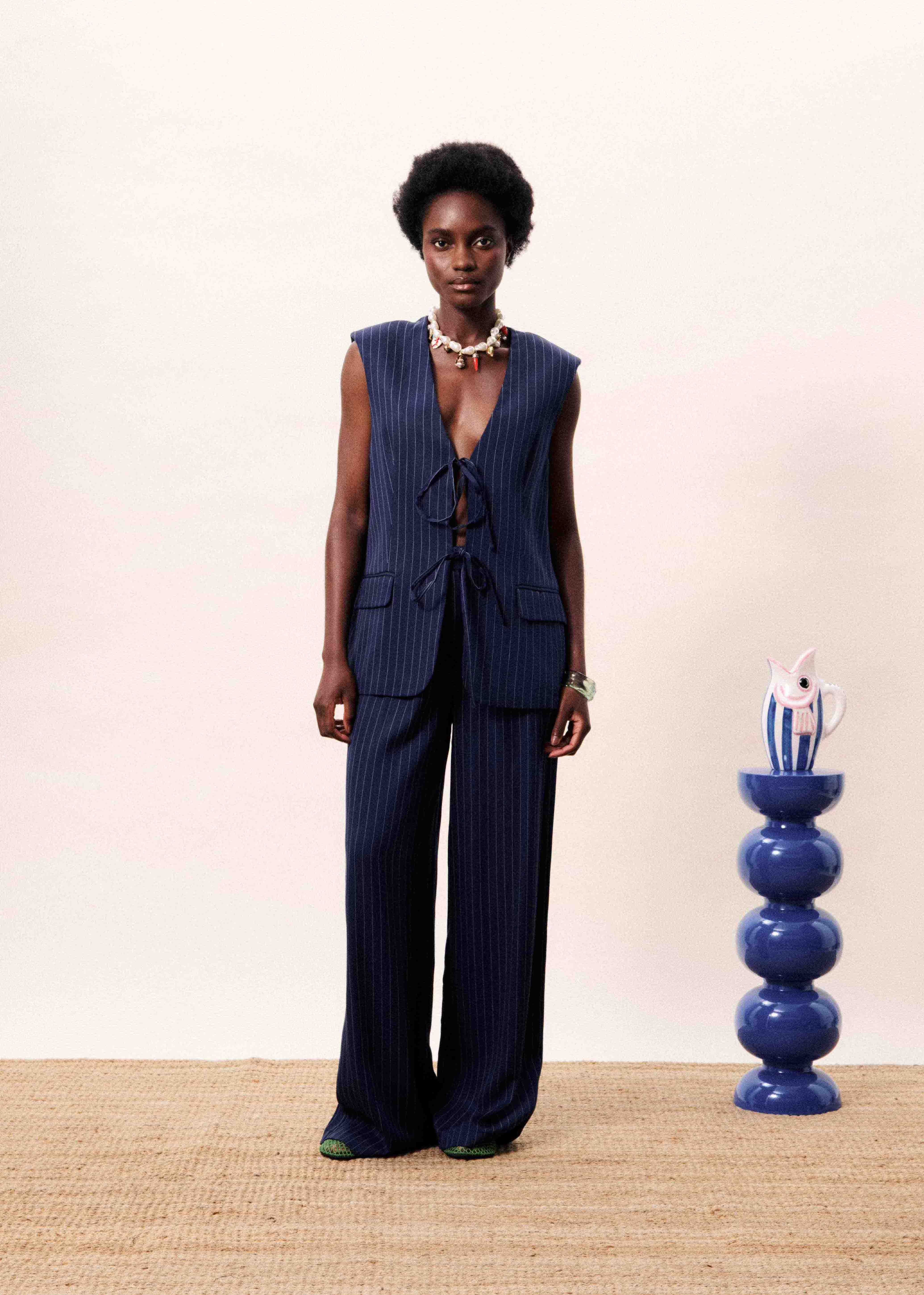 Blazer VELESIA Bleu marine