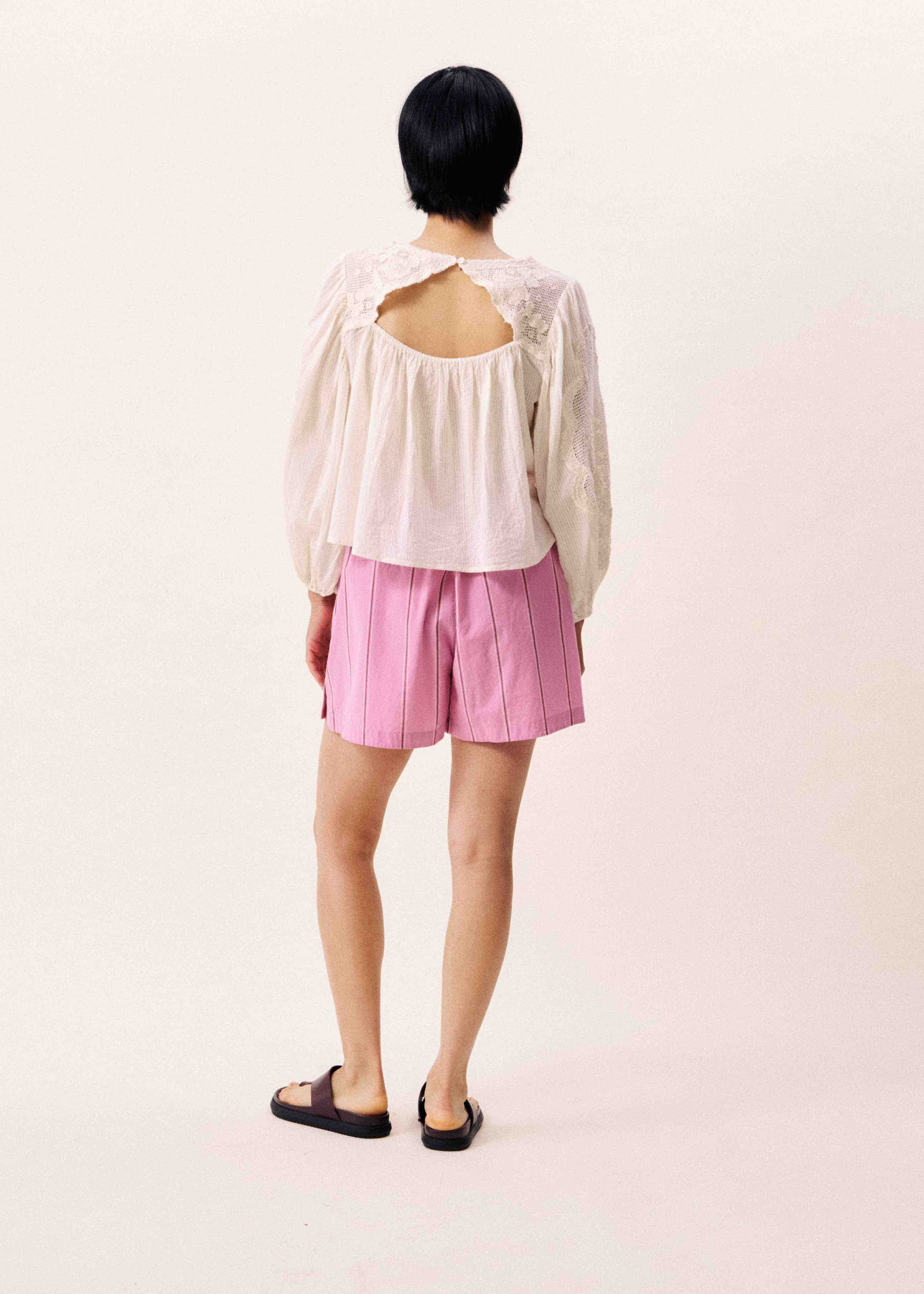 Blouse ACASTE Creme - Image 3