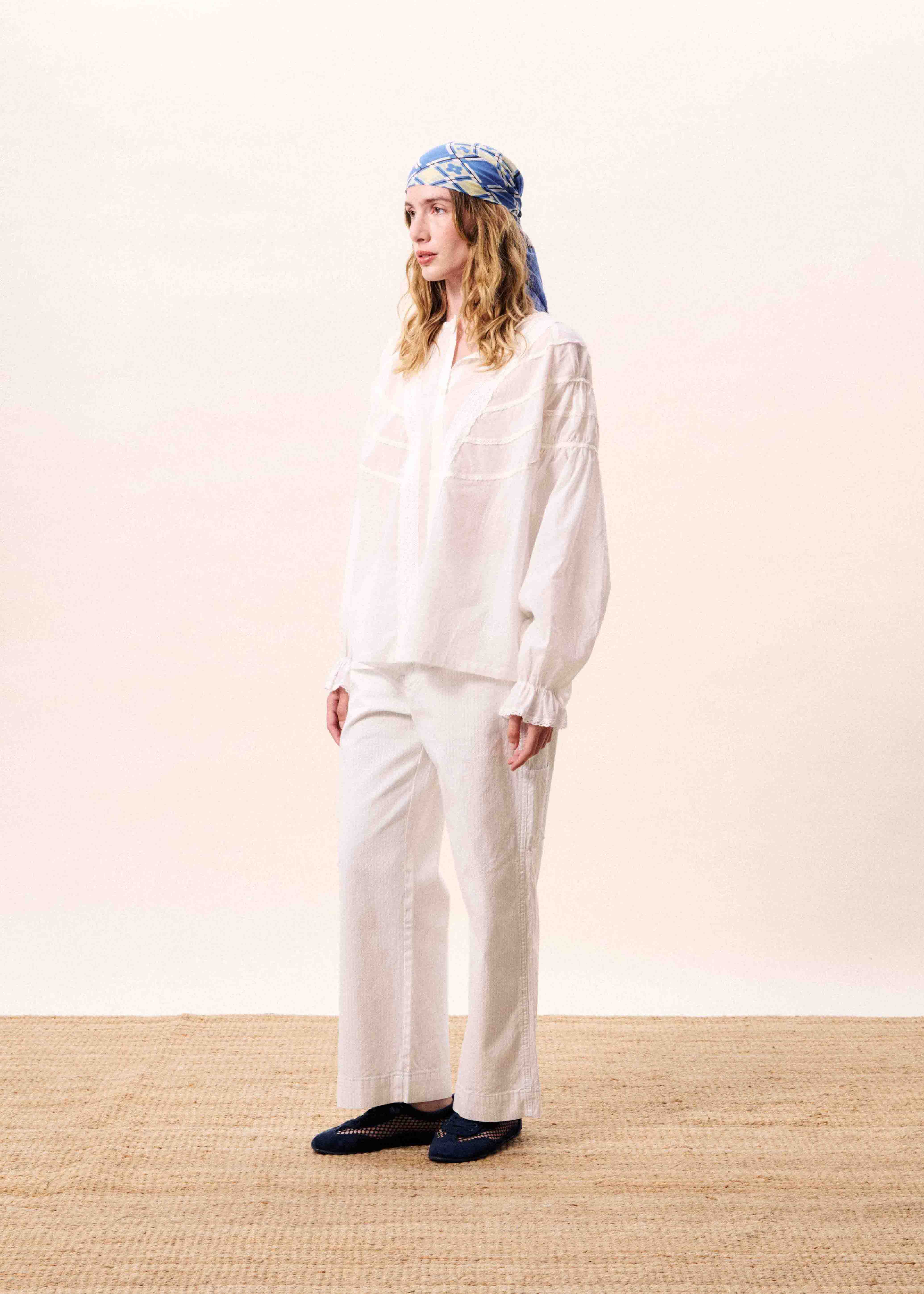 Blouse BRIELLE Blanc