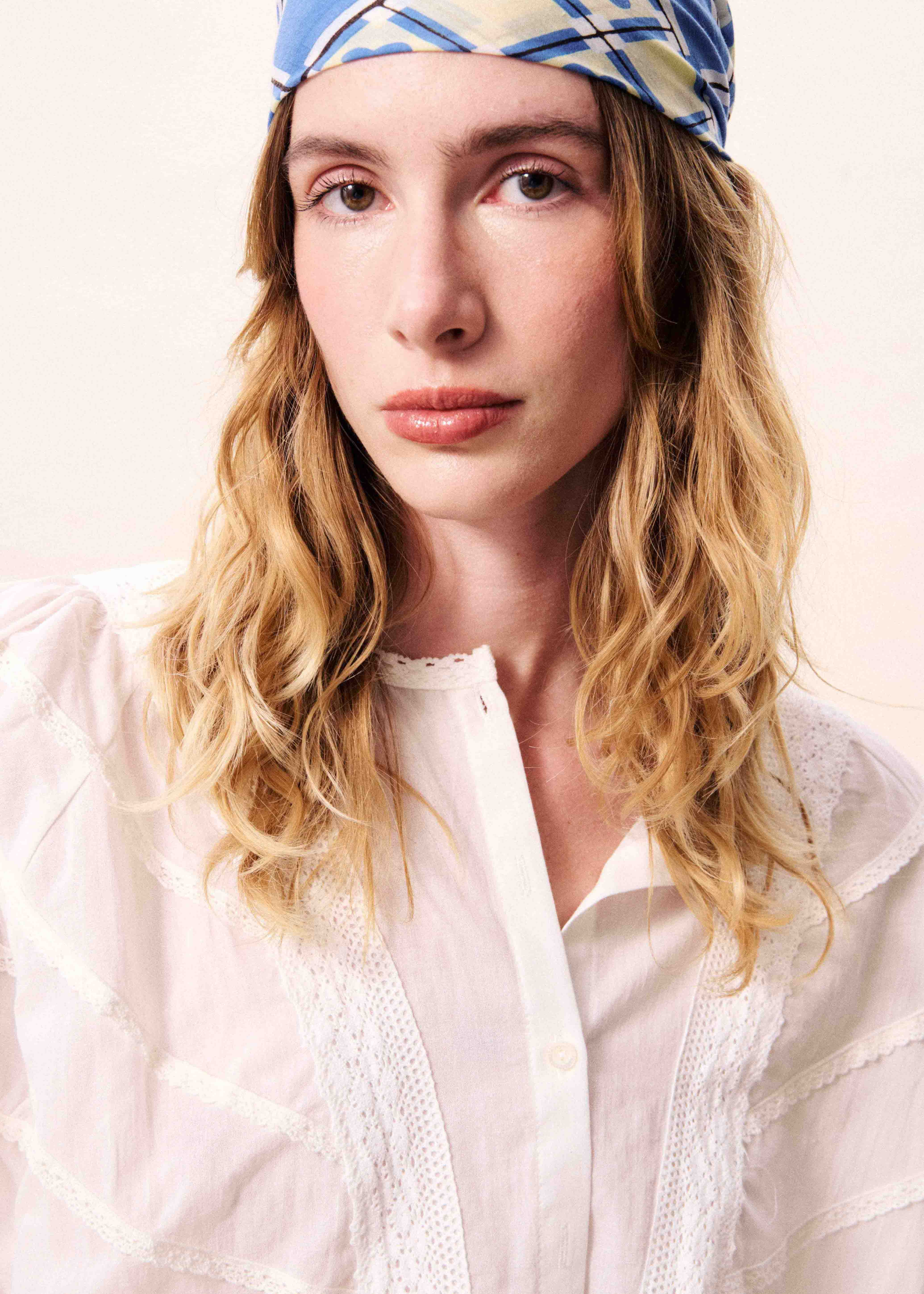 Blouse BRIELLE Blanc - Image 3