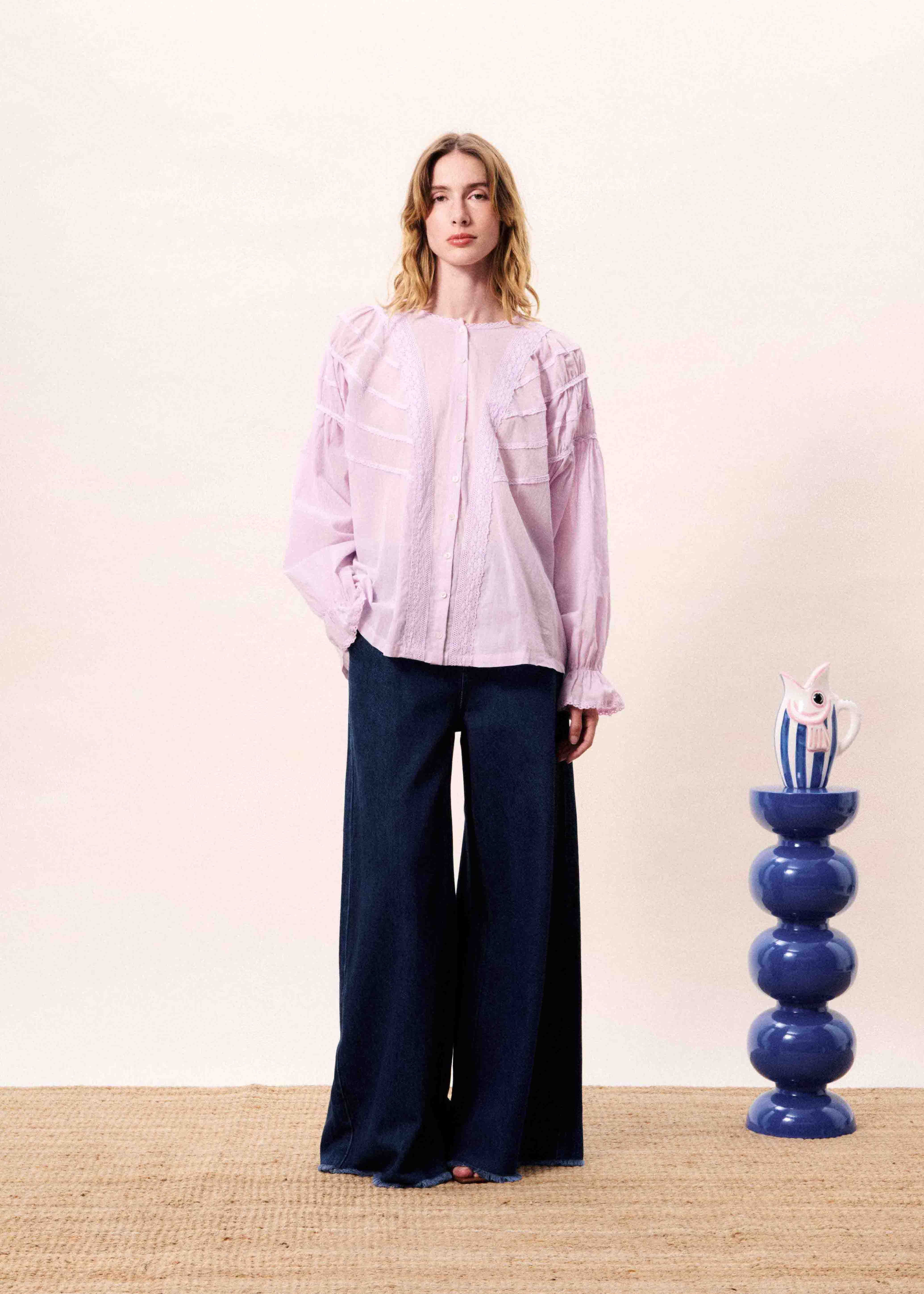Blouse BRIELLE Lilas