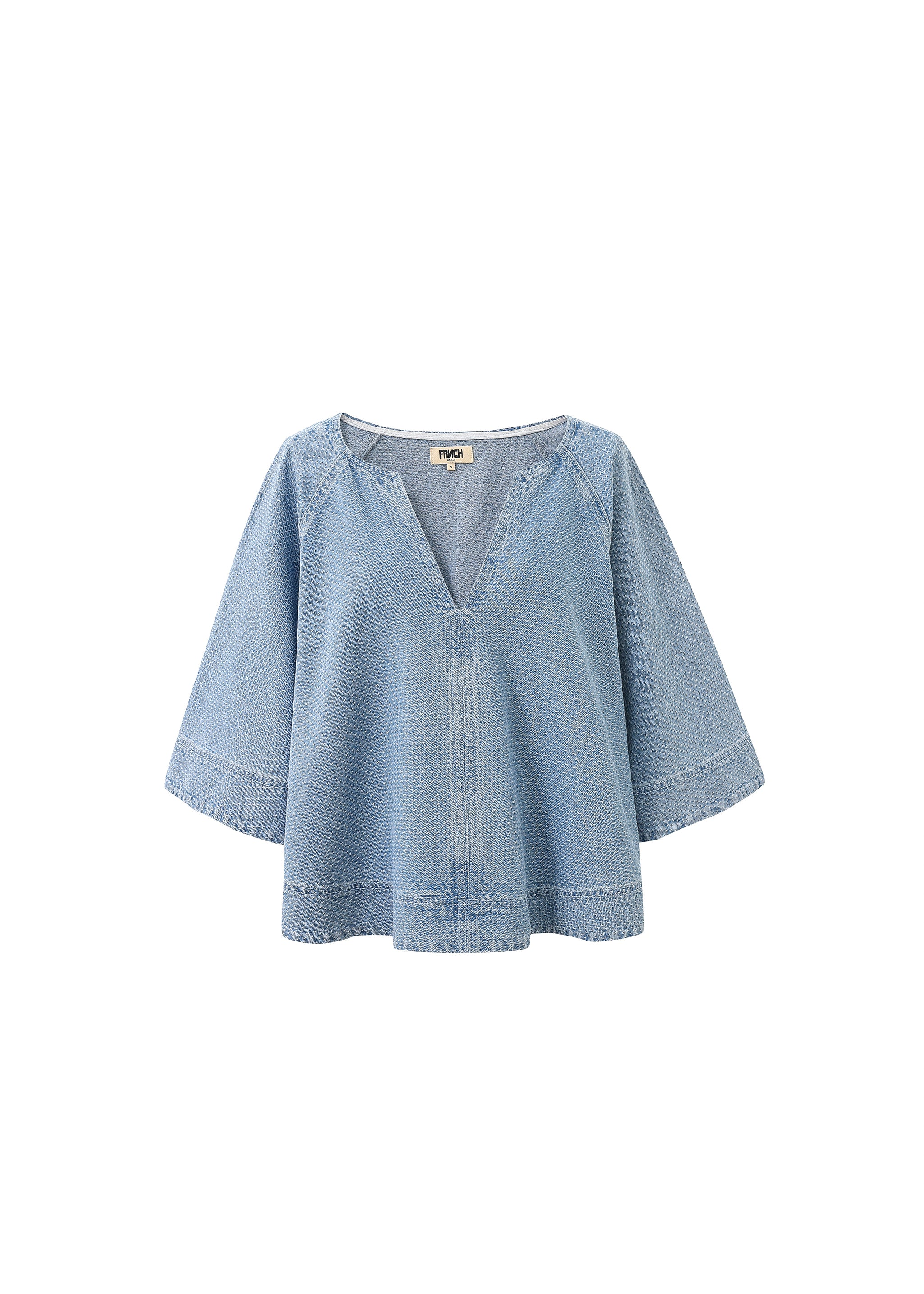 Blouse CITRINE Bleu clair - Image 6