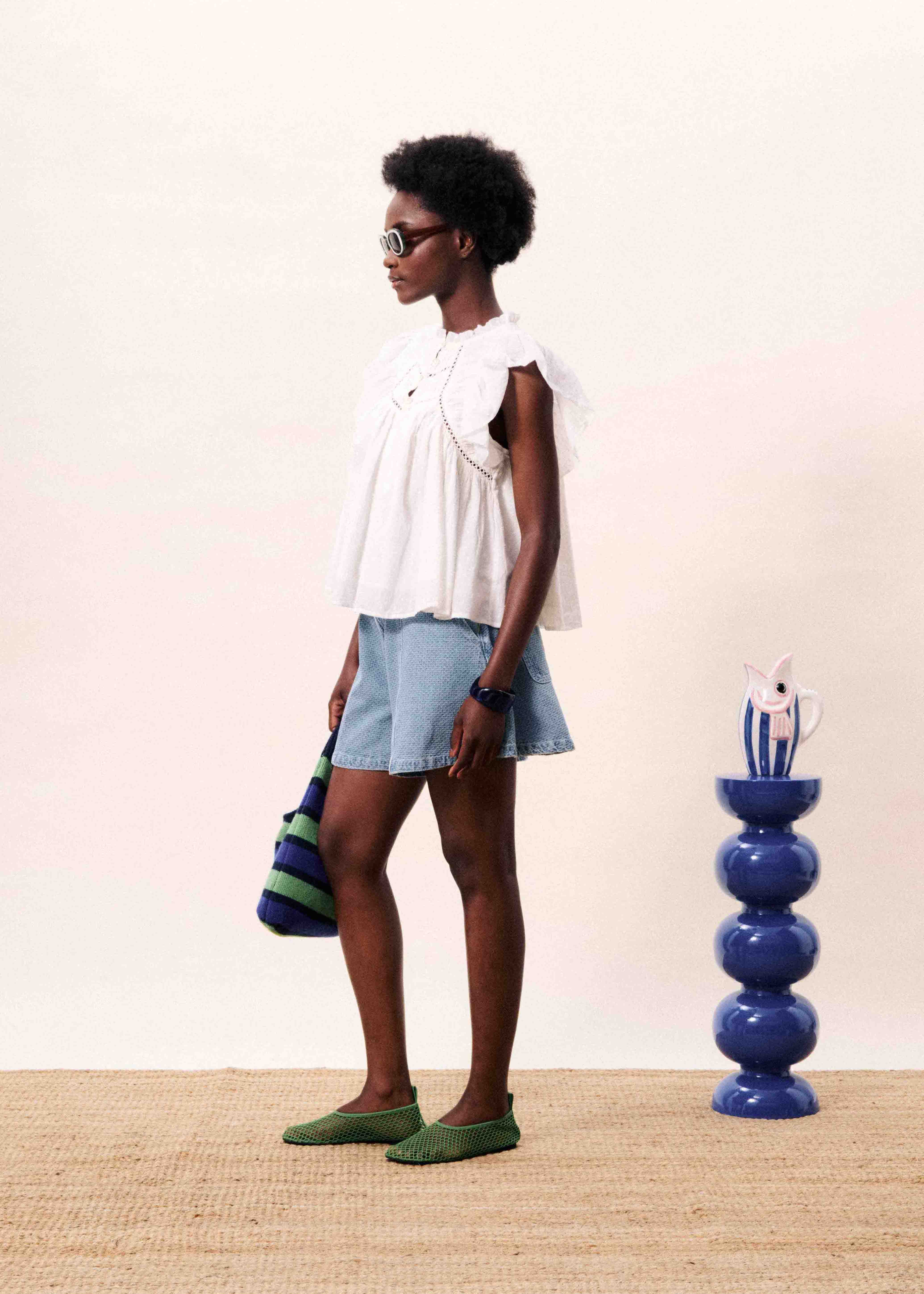 Blouse DETIANA Blanc - Image 2