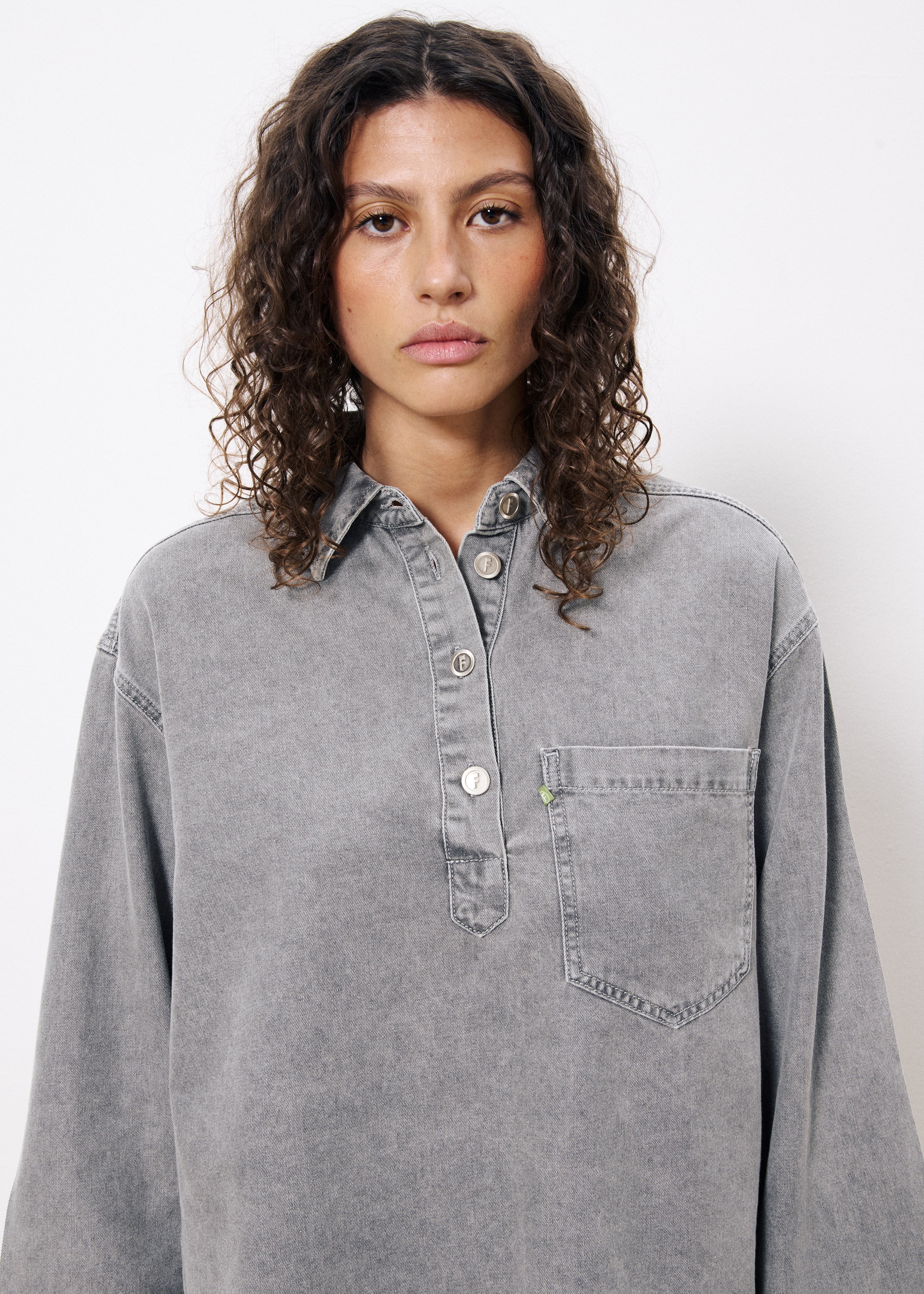 Blouse MAILA Gris - Image 4