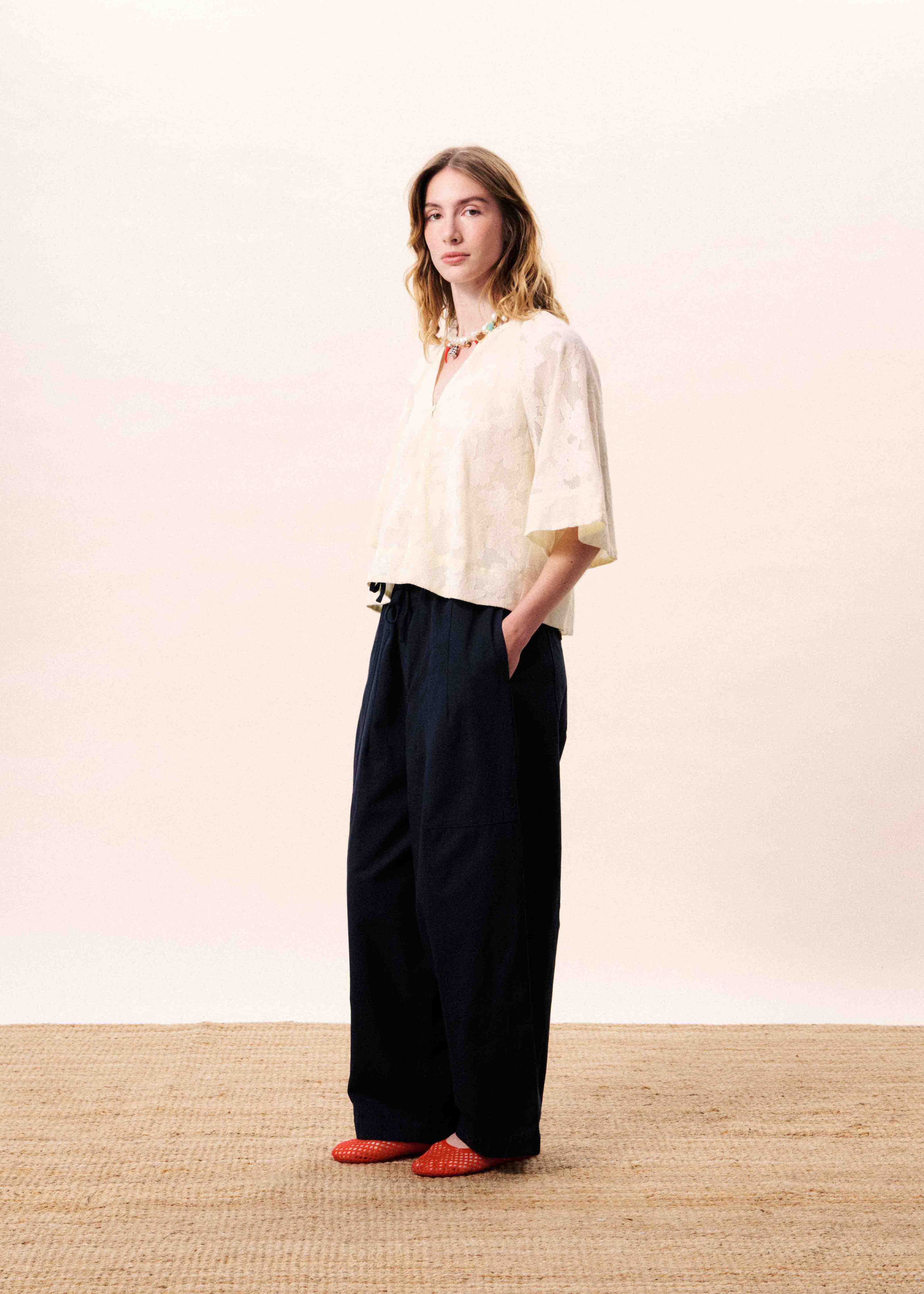 Blouse MARESIAS Creme - Image 2