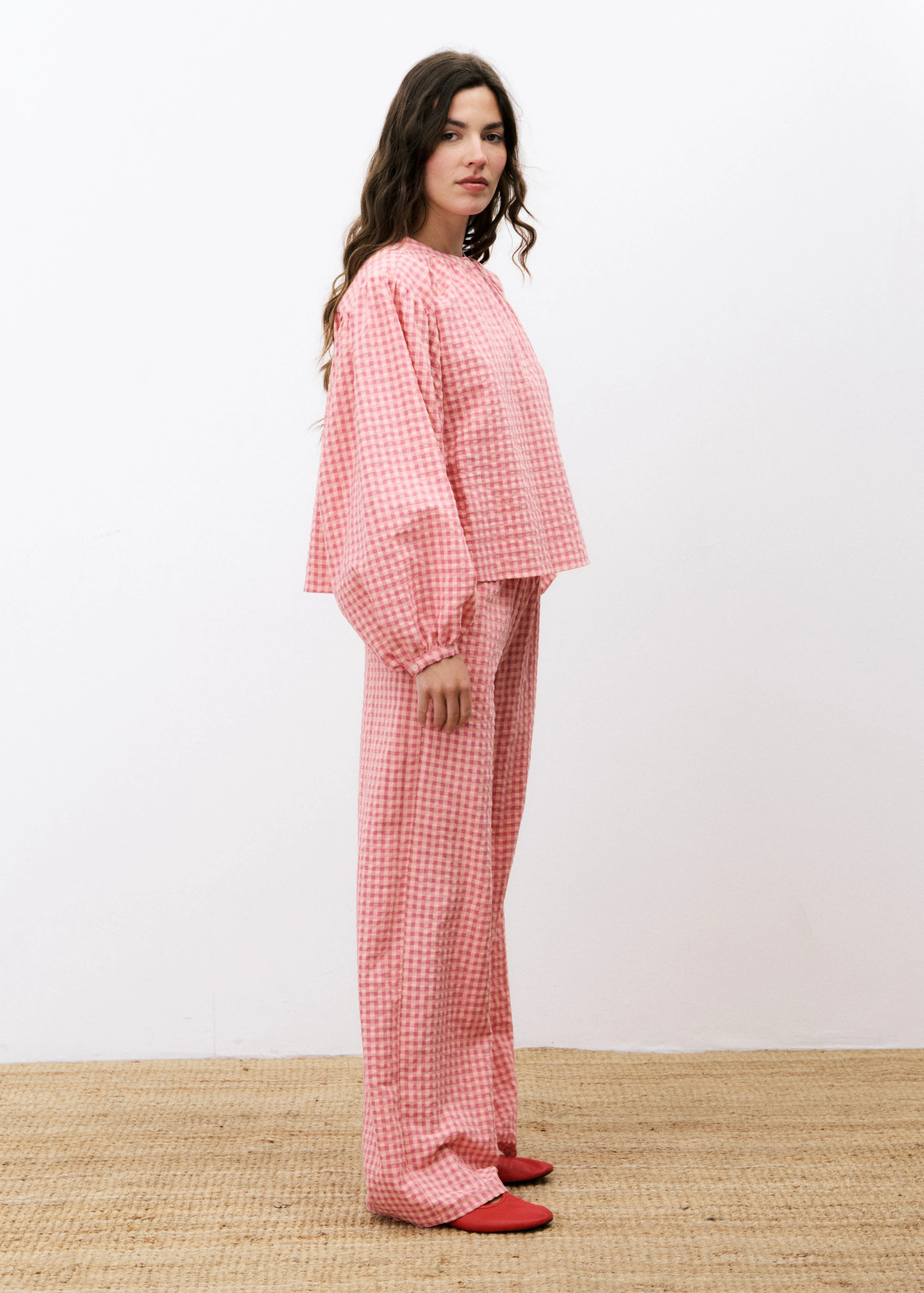Blouse NOURA Rose - Image 3