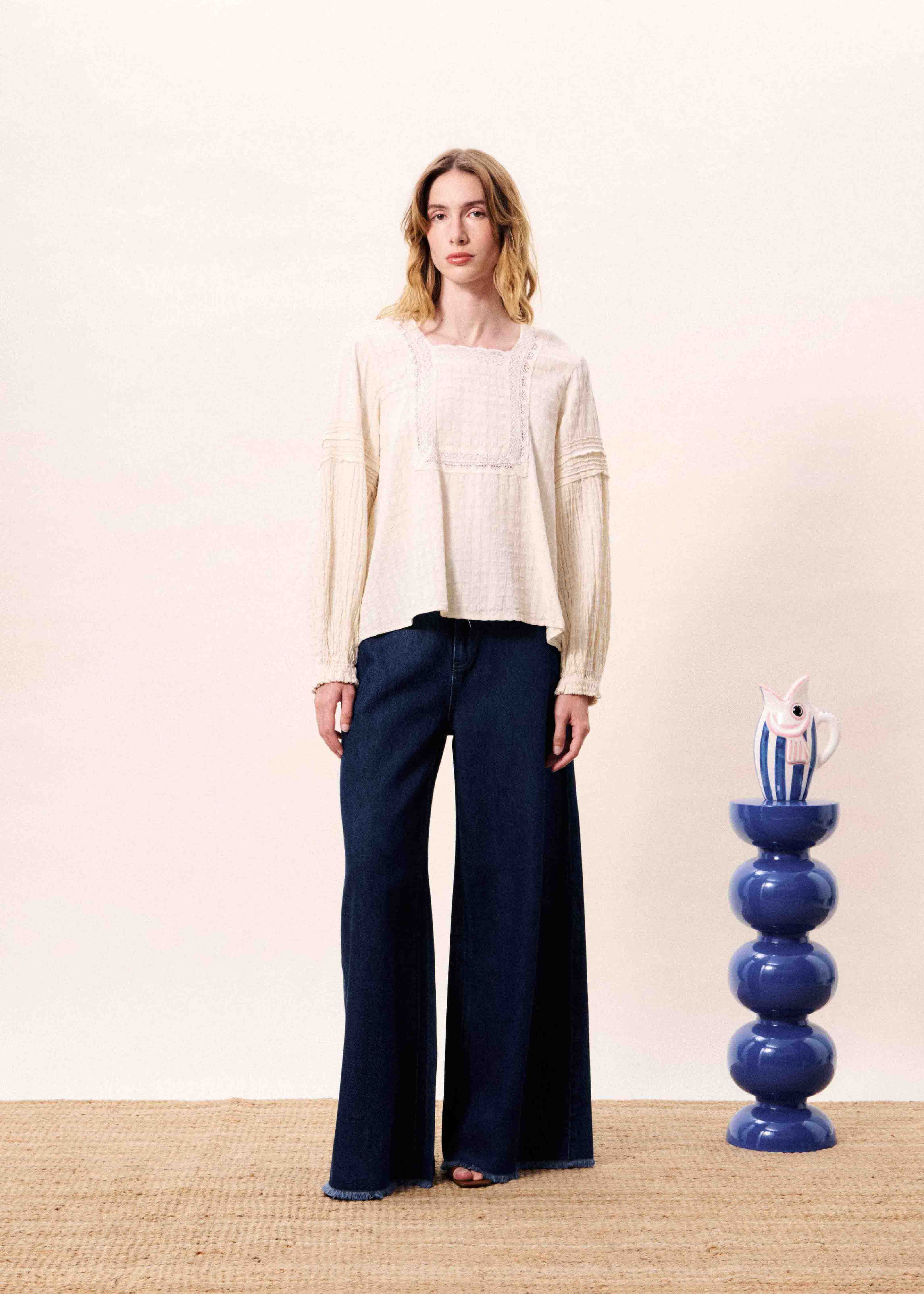 Blouse TEAHURA Beurre