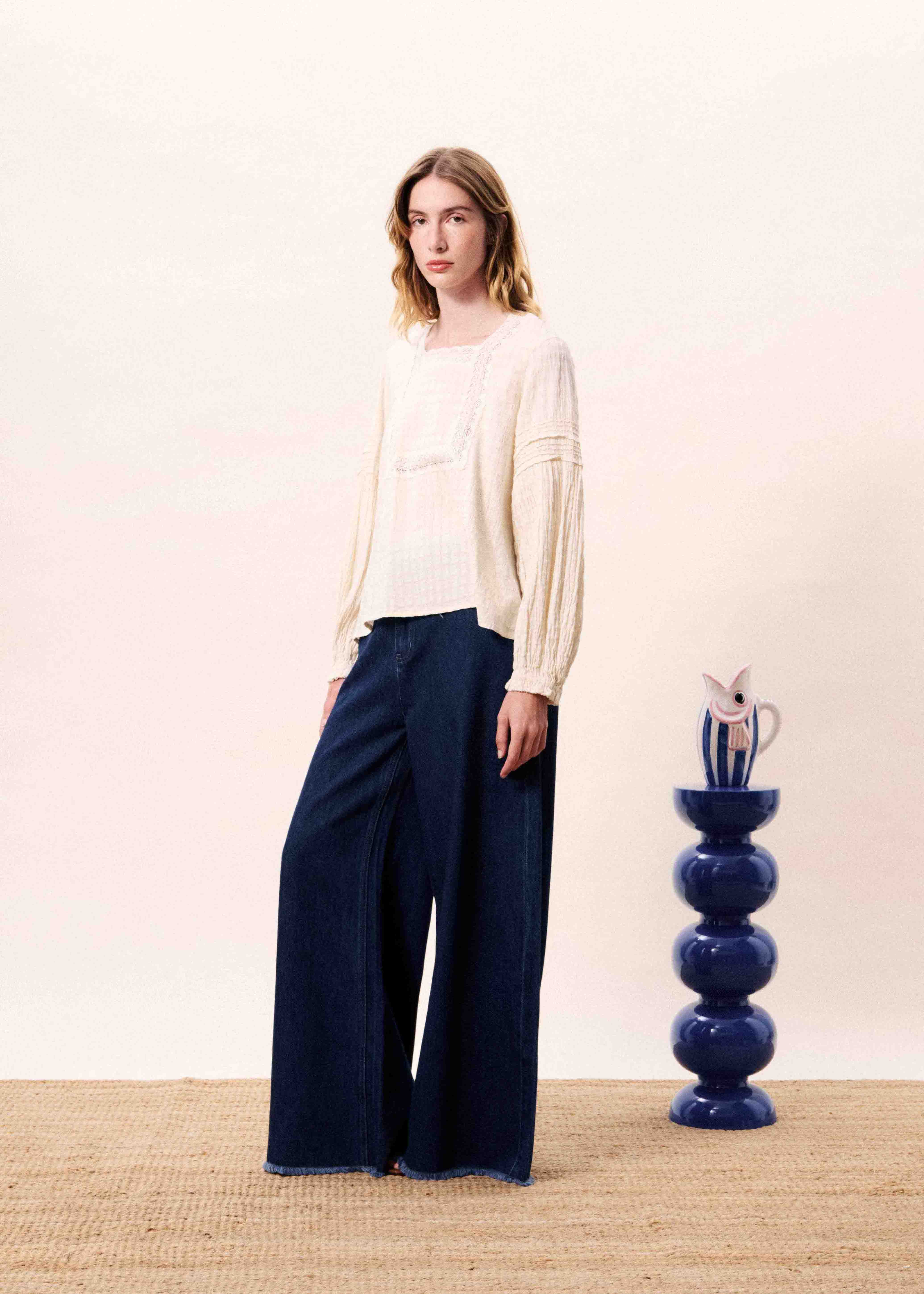 Blouse TEAHURA Beurre - Image 2