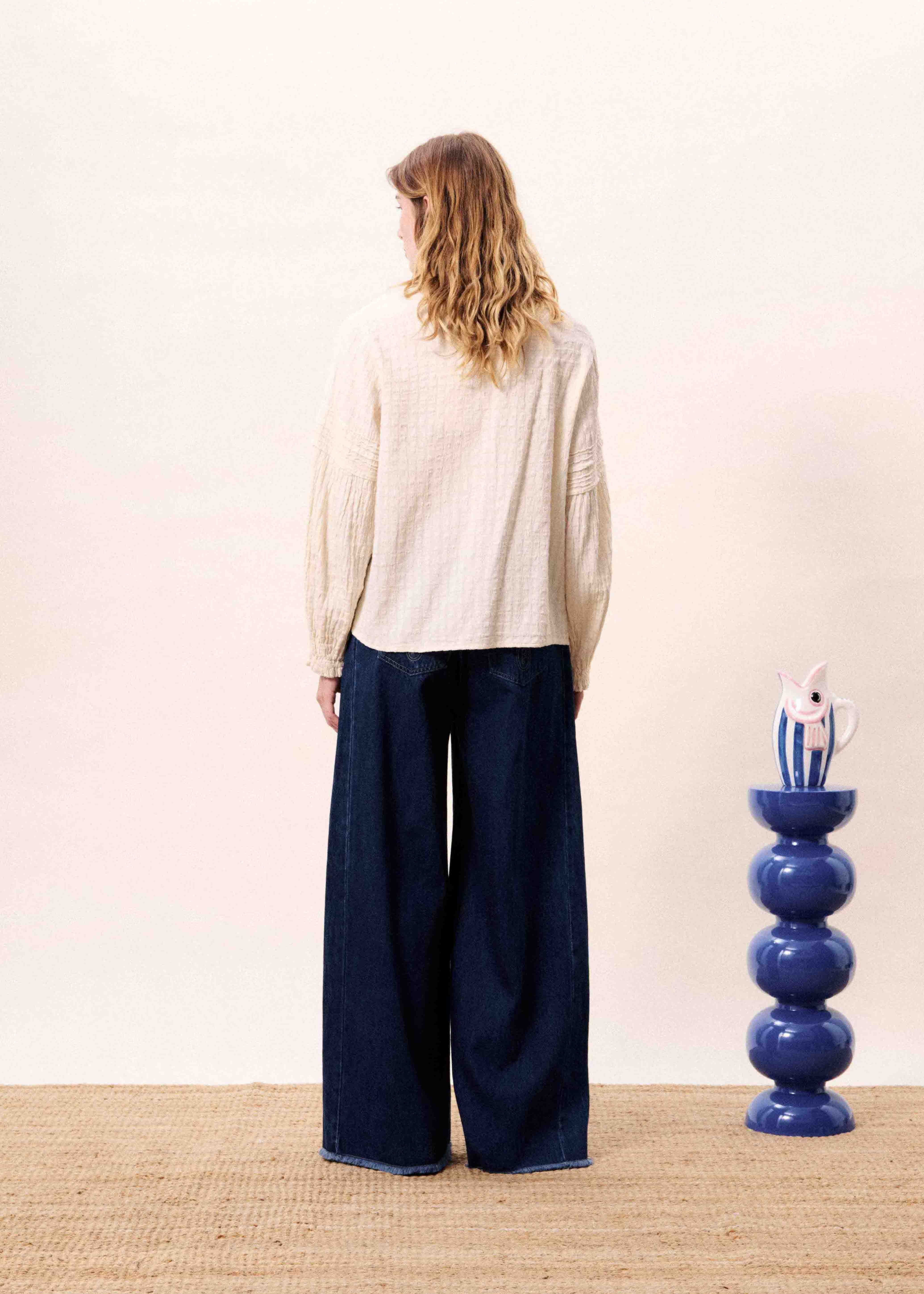 Blouse TEAHURA Beurre - Image 3
