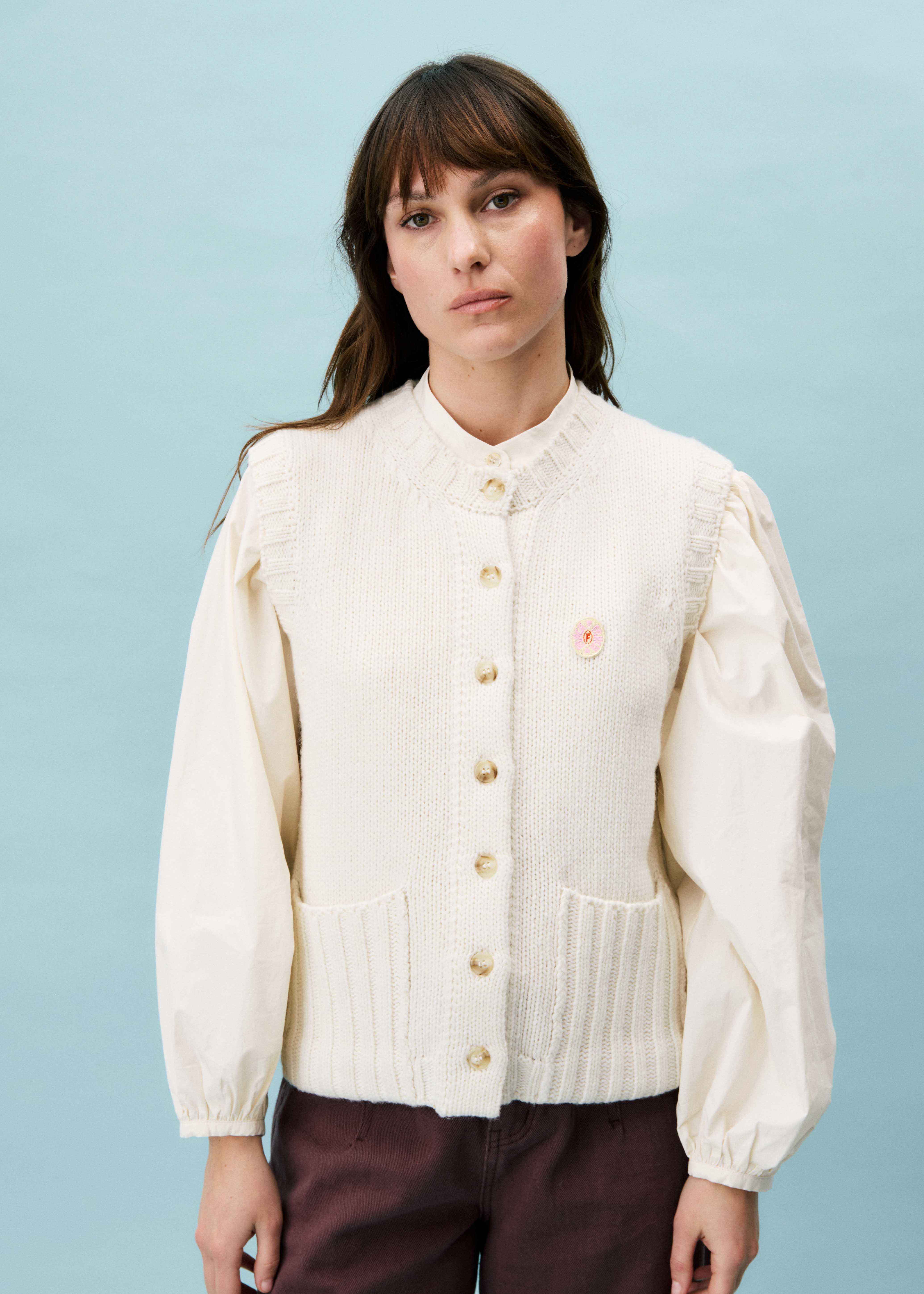 Cardigan ANAPHE Creme - Image 4
