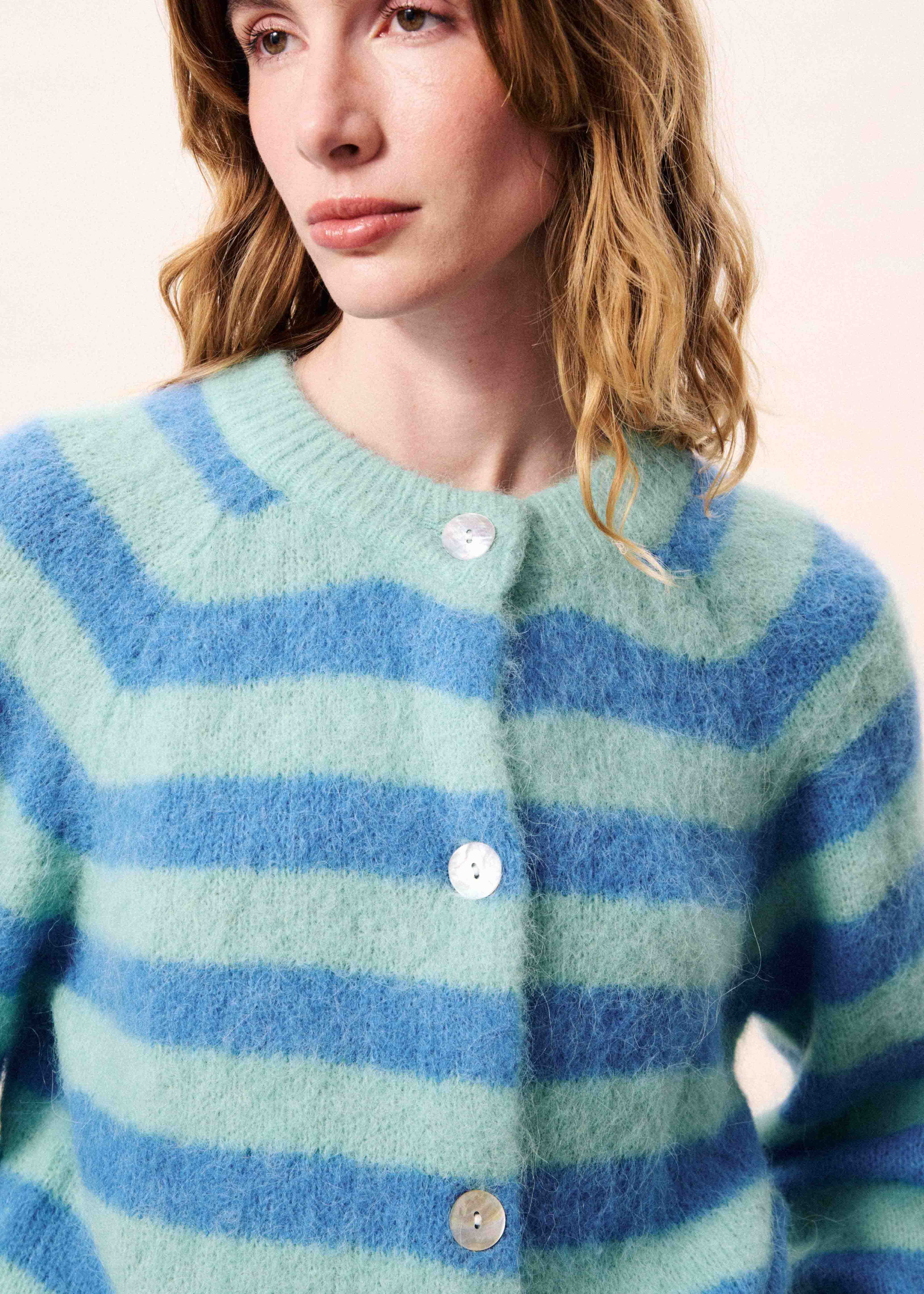 Cardigan AZUR Bleu azur - Image 4