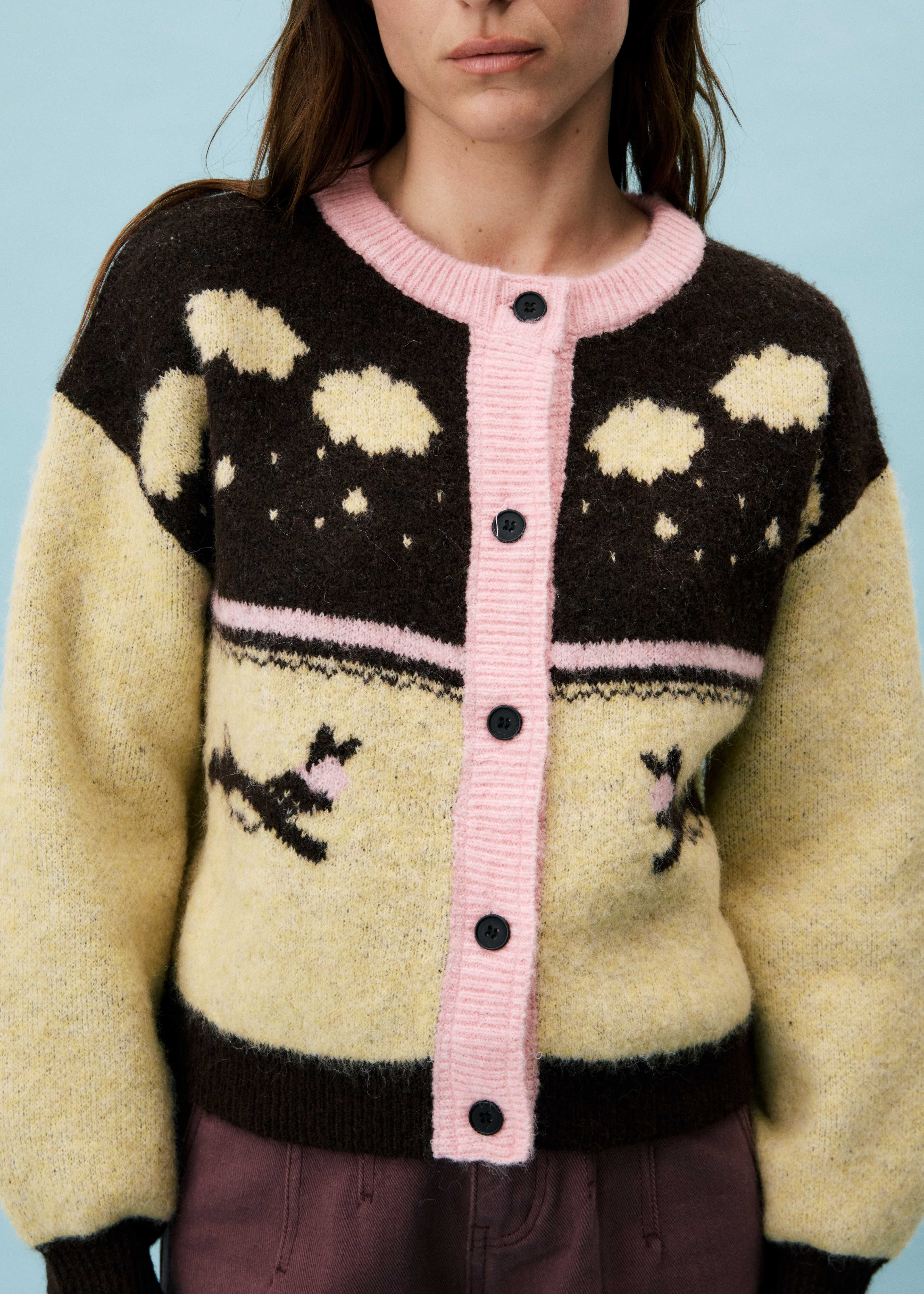 Cardigan BARRET Beige - Image 4