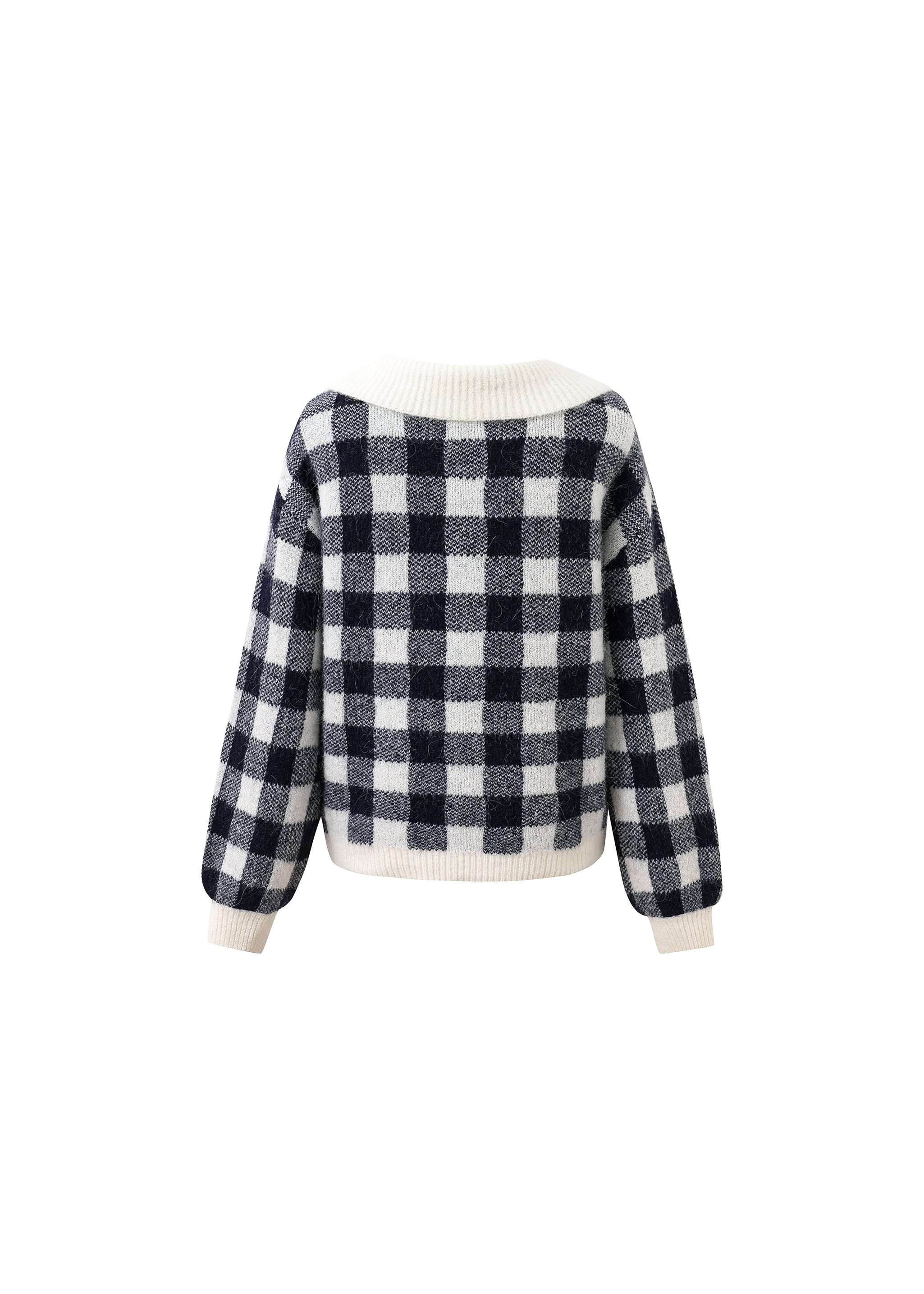 Cardigan BOURGEON Bleu marine - Image 6