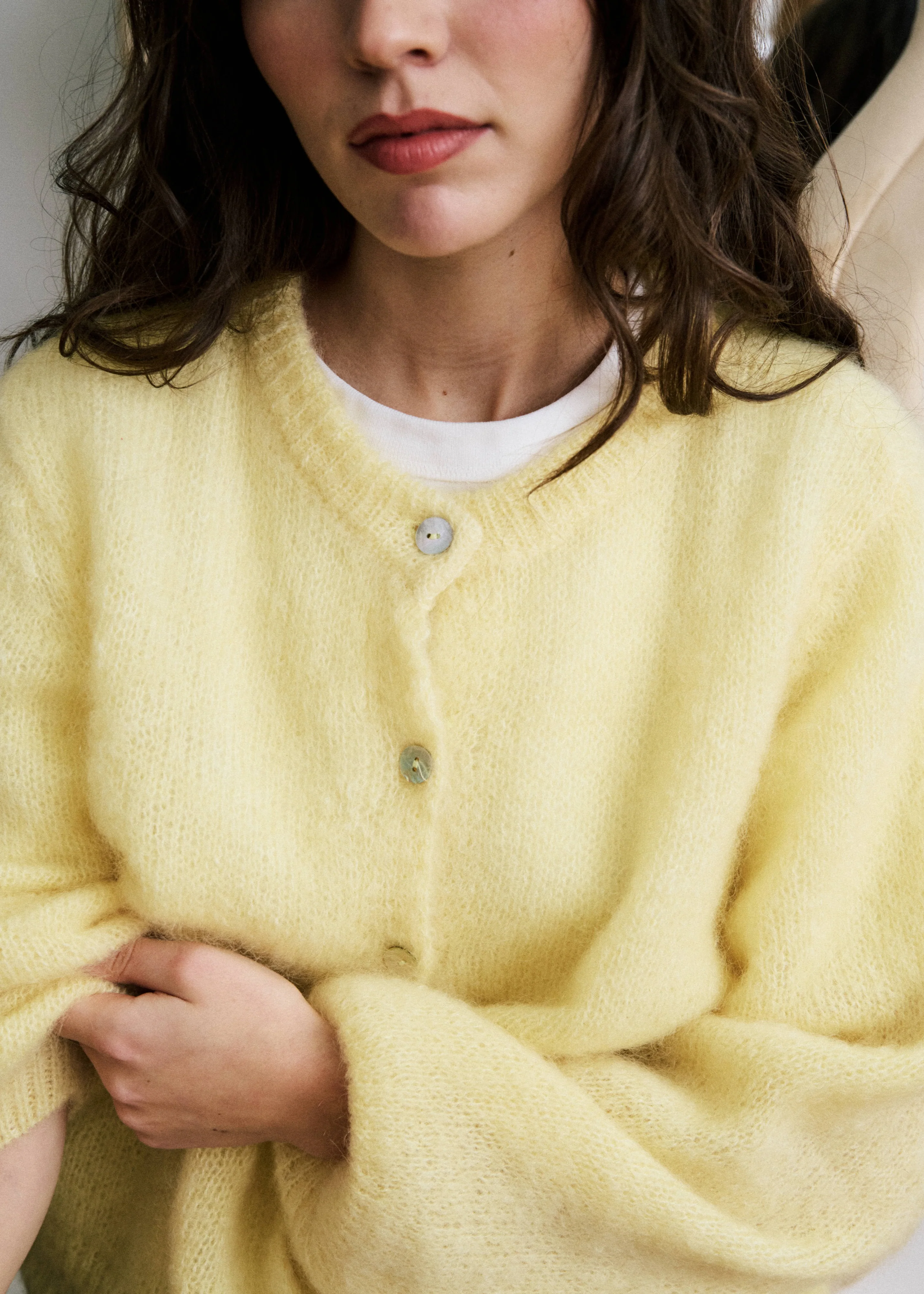 Cardigan CALIXTA Beurre - Image 2