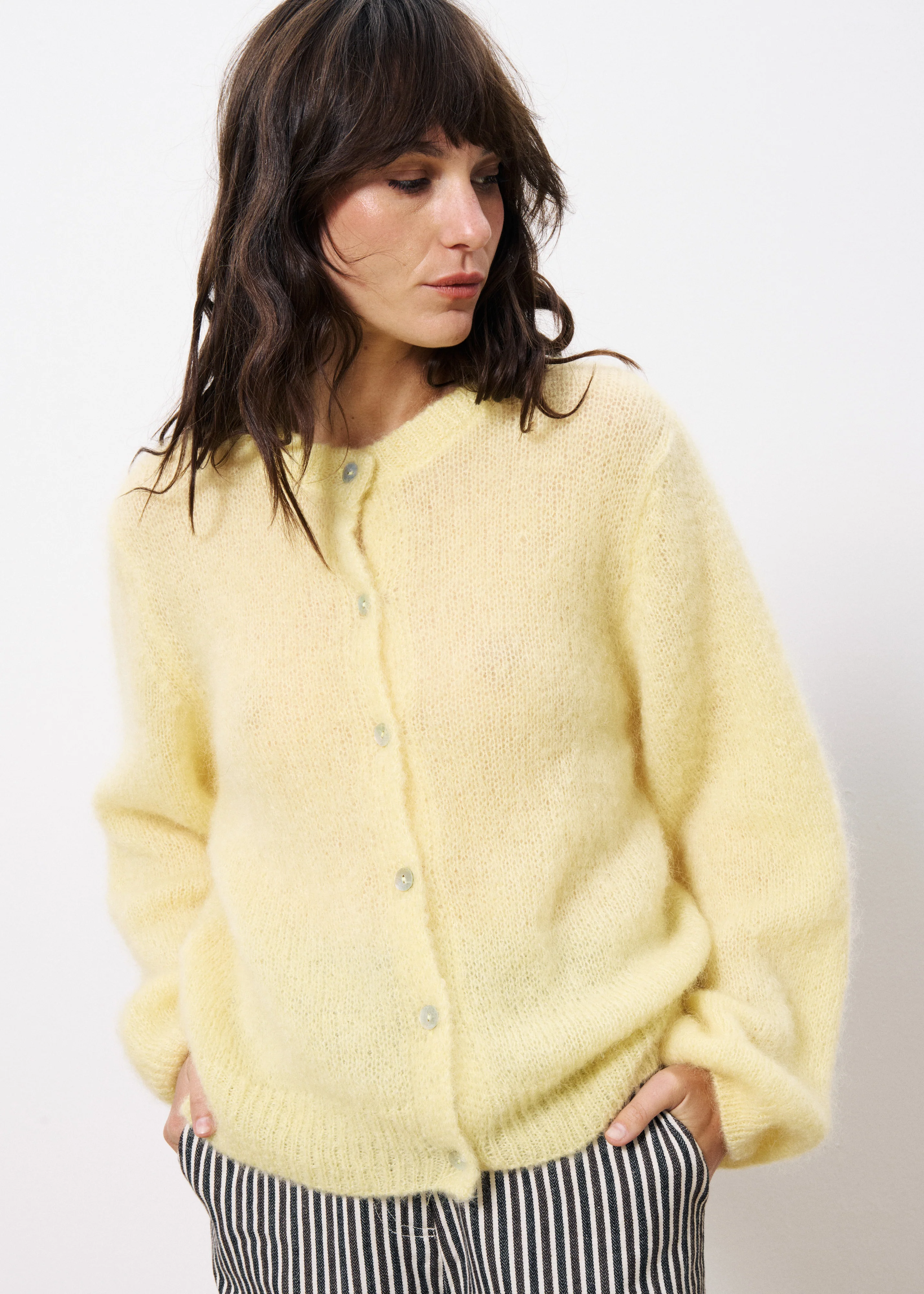 Cardigan CALIXTA Beurre - Image 5