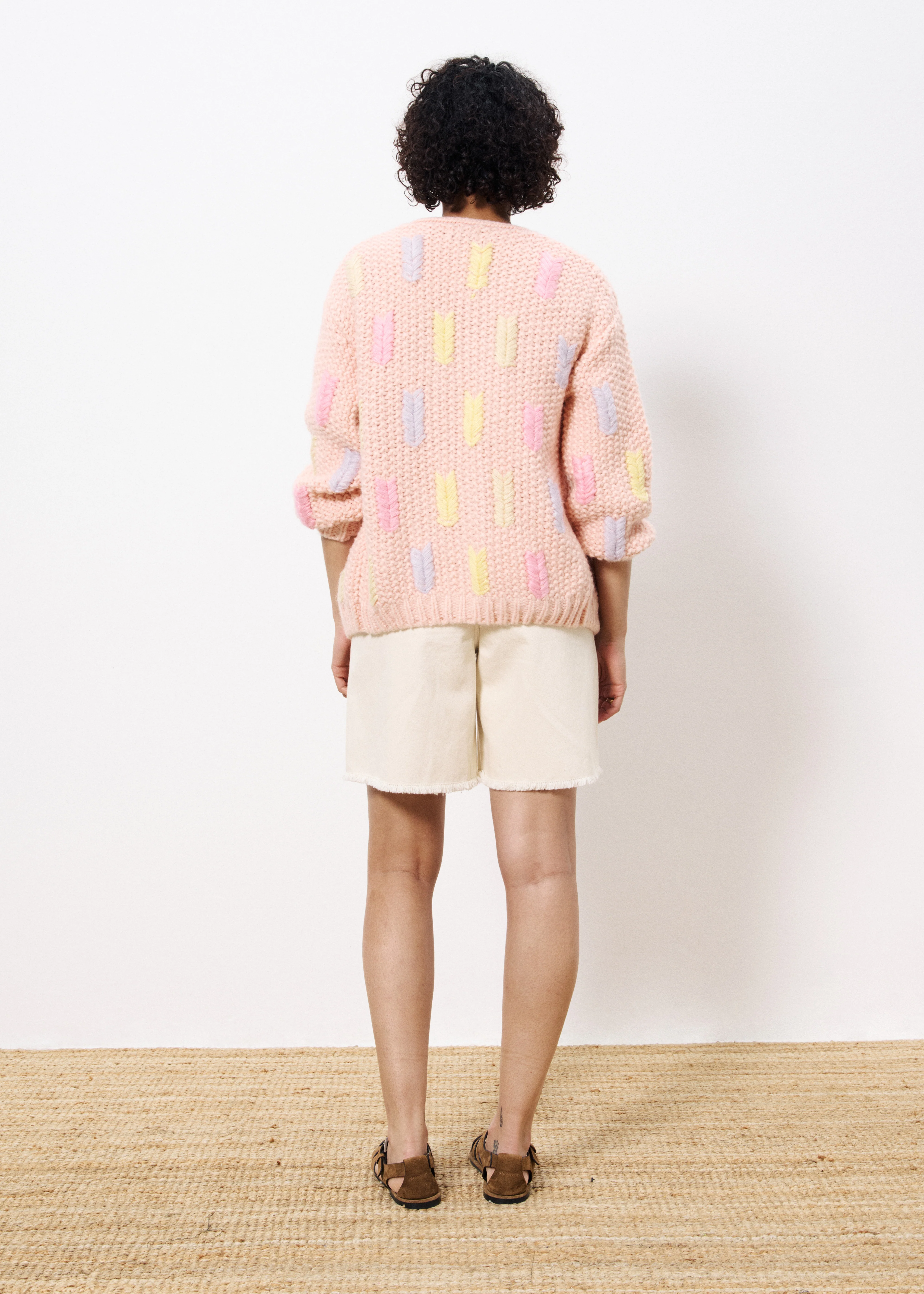 Cardigan LOBELIA Rose pale - Image 4