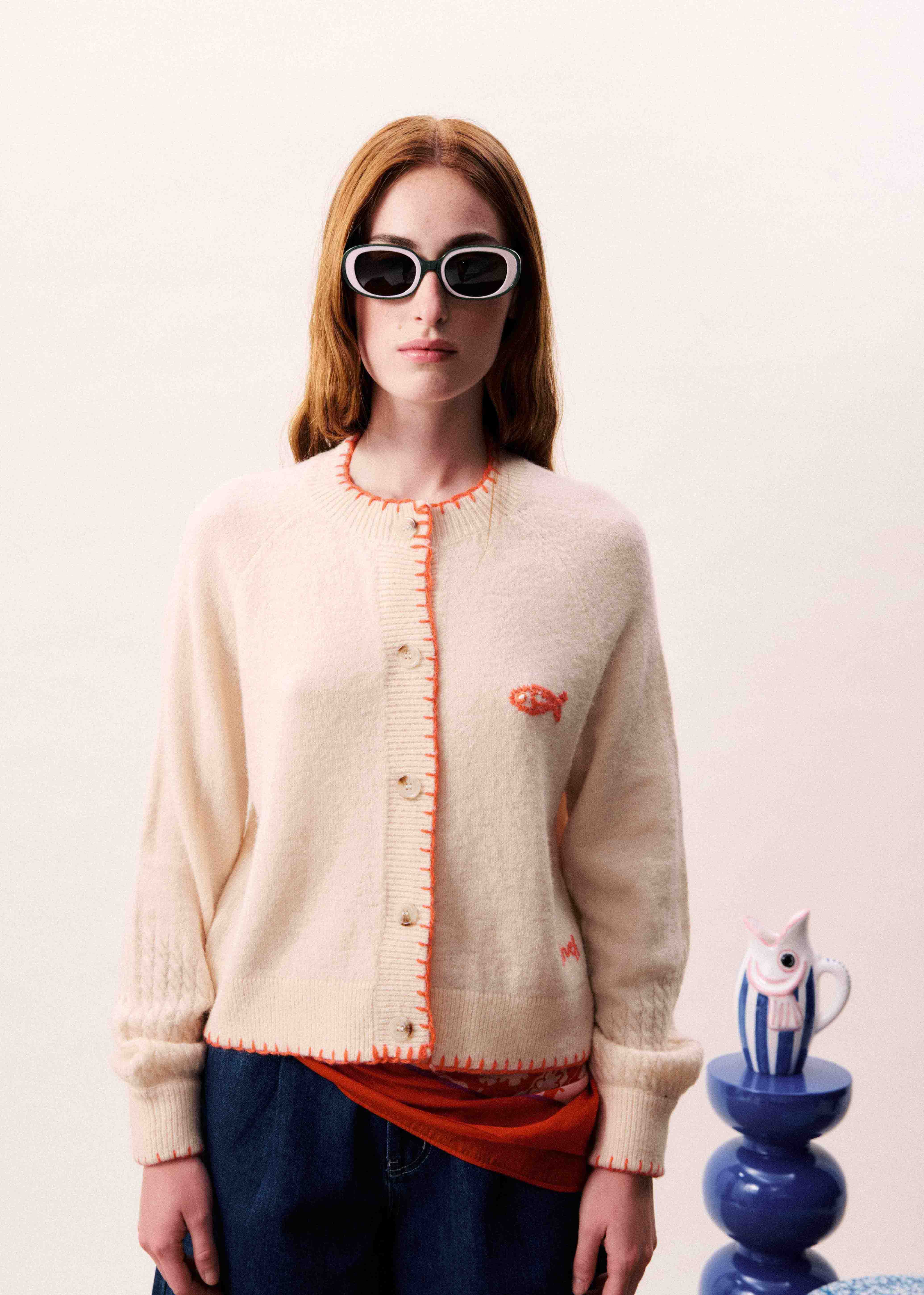 Cardigan MARA Creme - Image 4