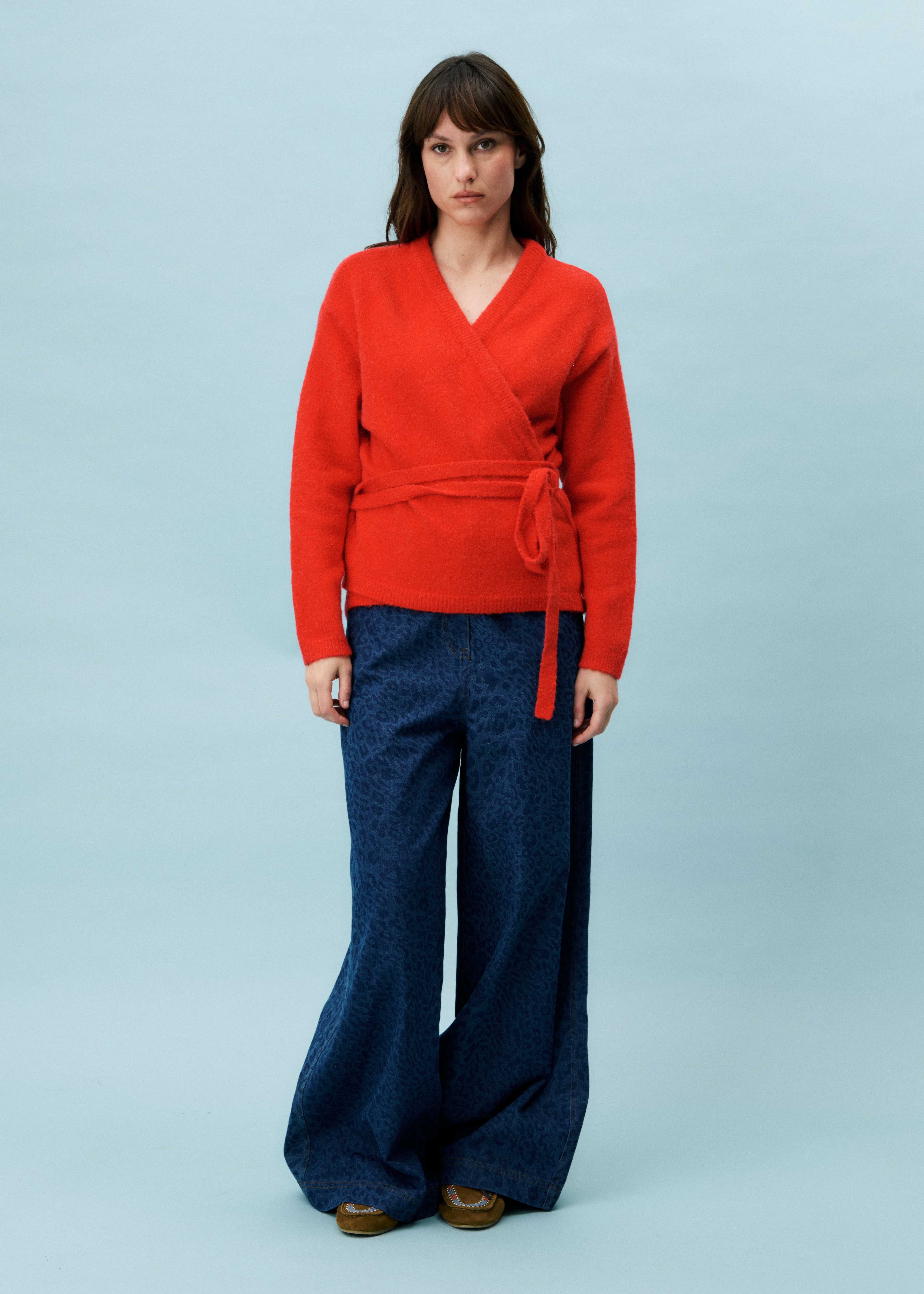 Cardigan PONTIA Rouge