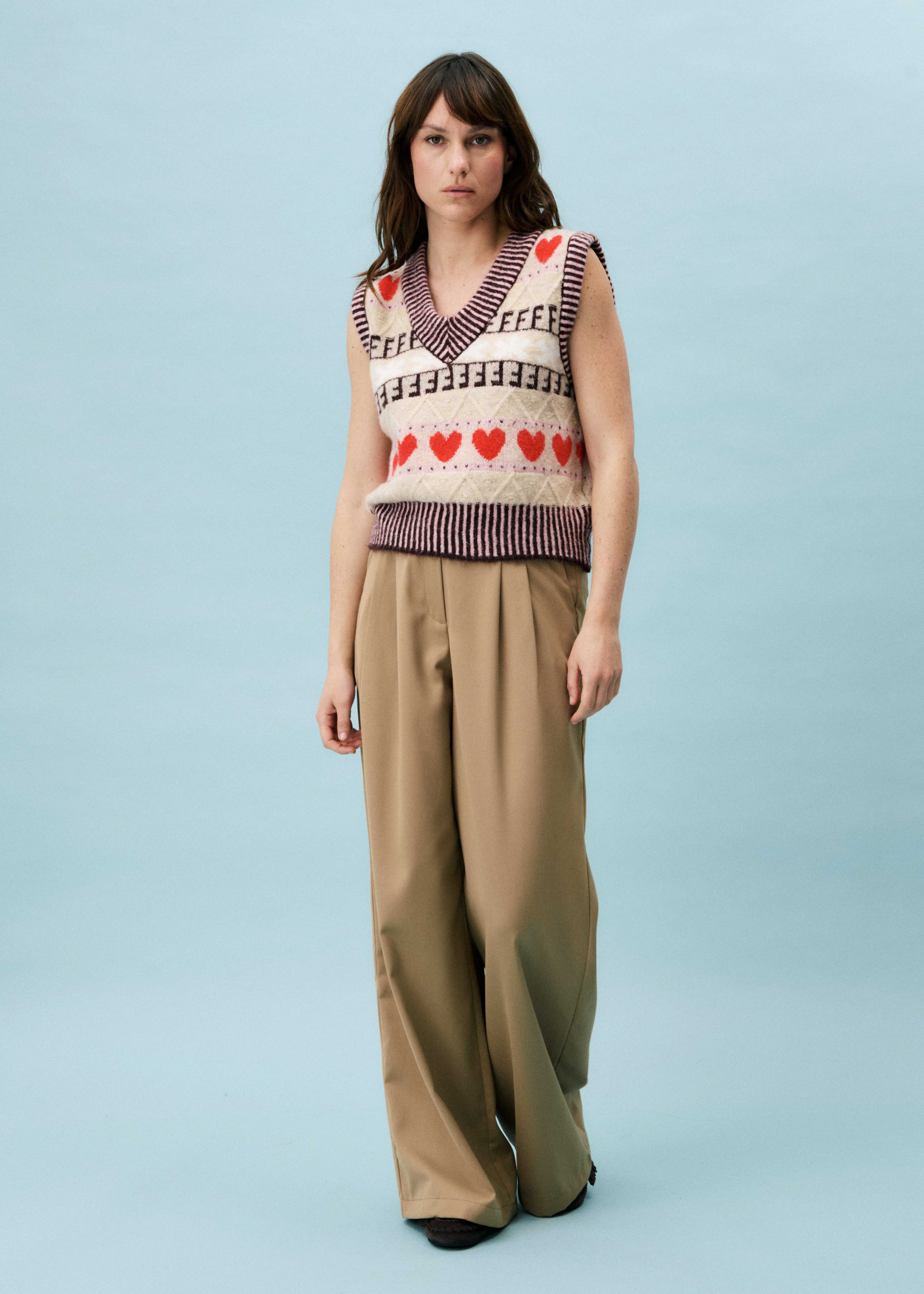 Cardigan RHUBARBE Beige - Image 2