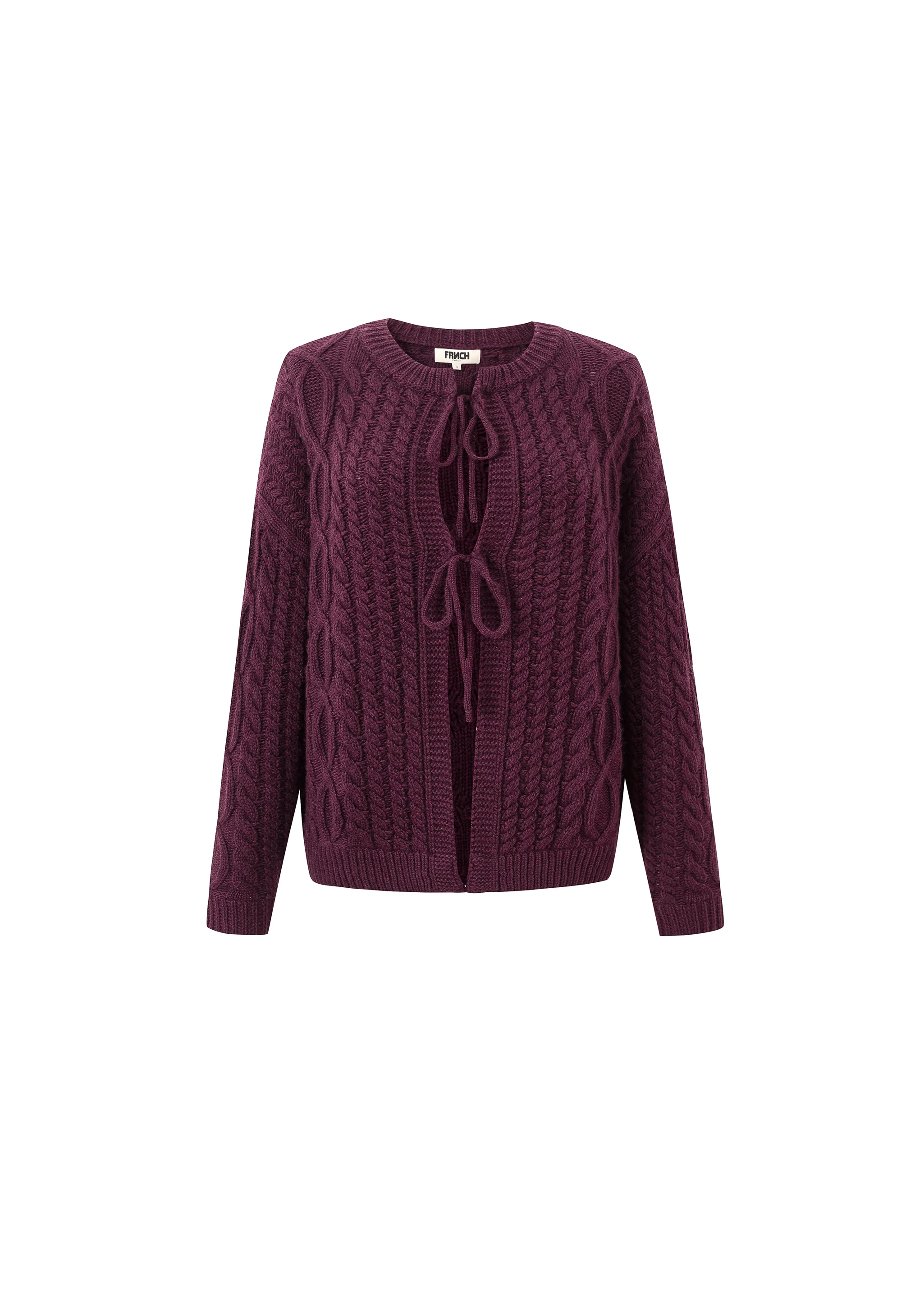 Cardigan SALOME Bordeaux - Image 5