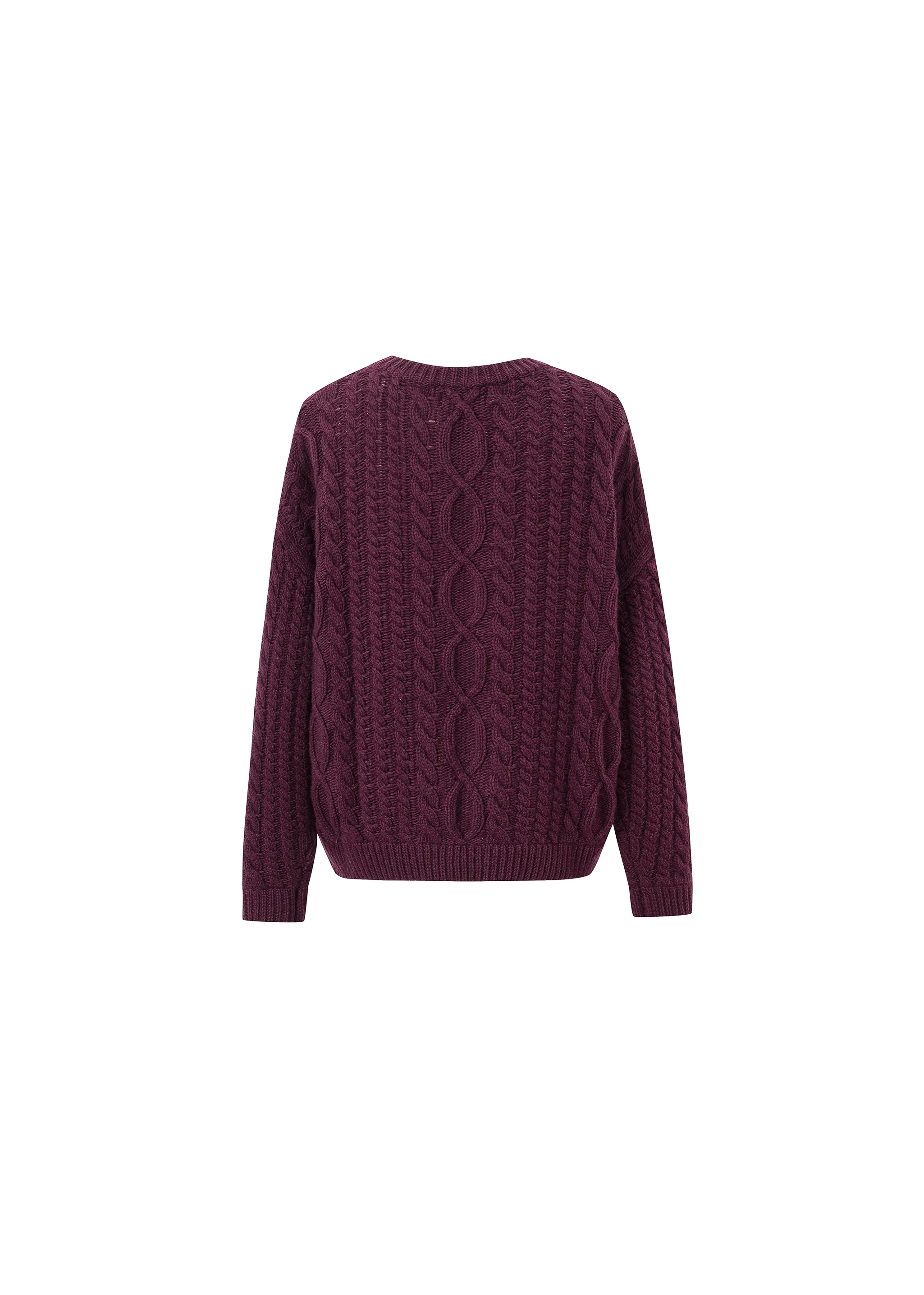 Cardigan SALOME Bordeaux - Image 6