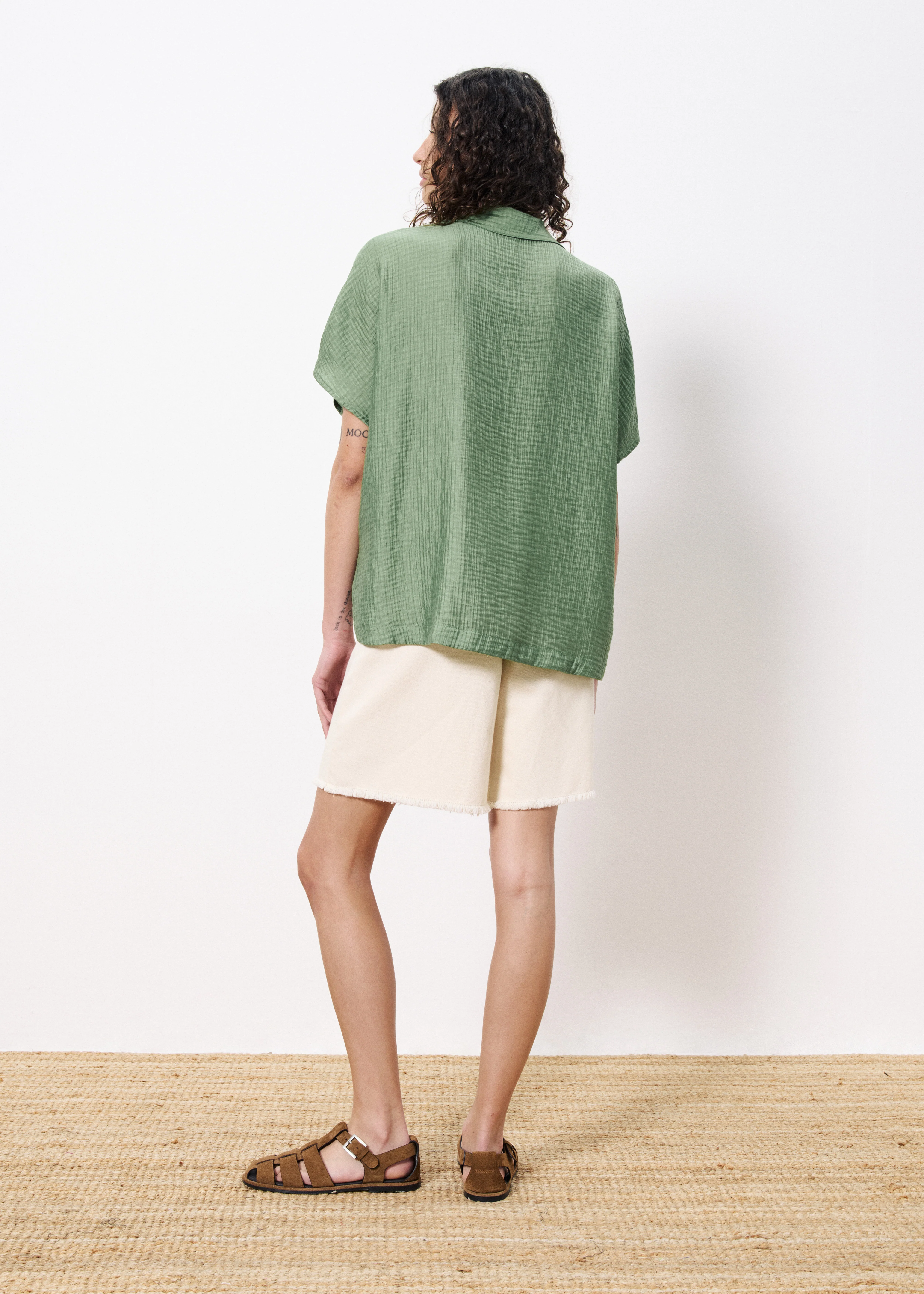 Chemise ABIBA Vert - Image 4