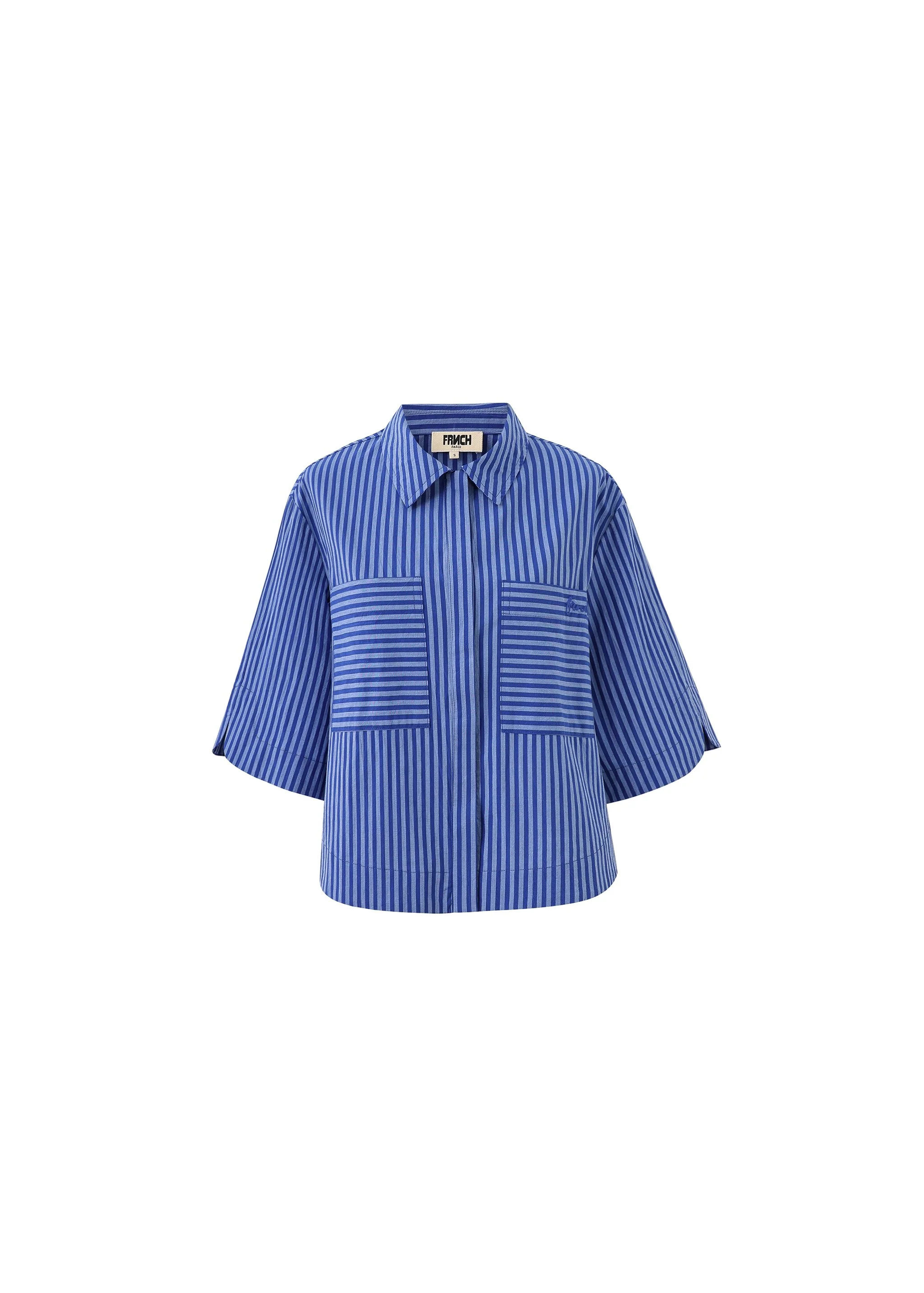 Chemise ANNA Bleu electrique - Image 6