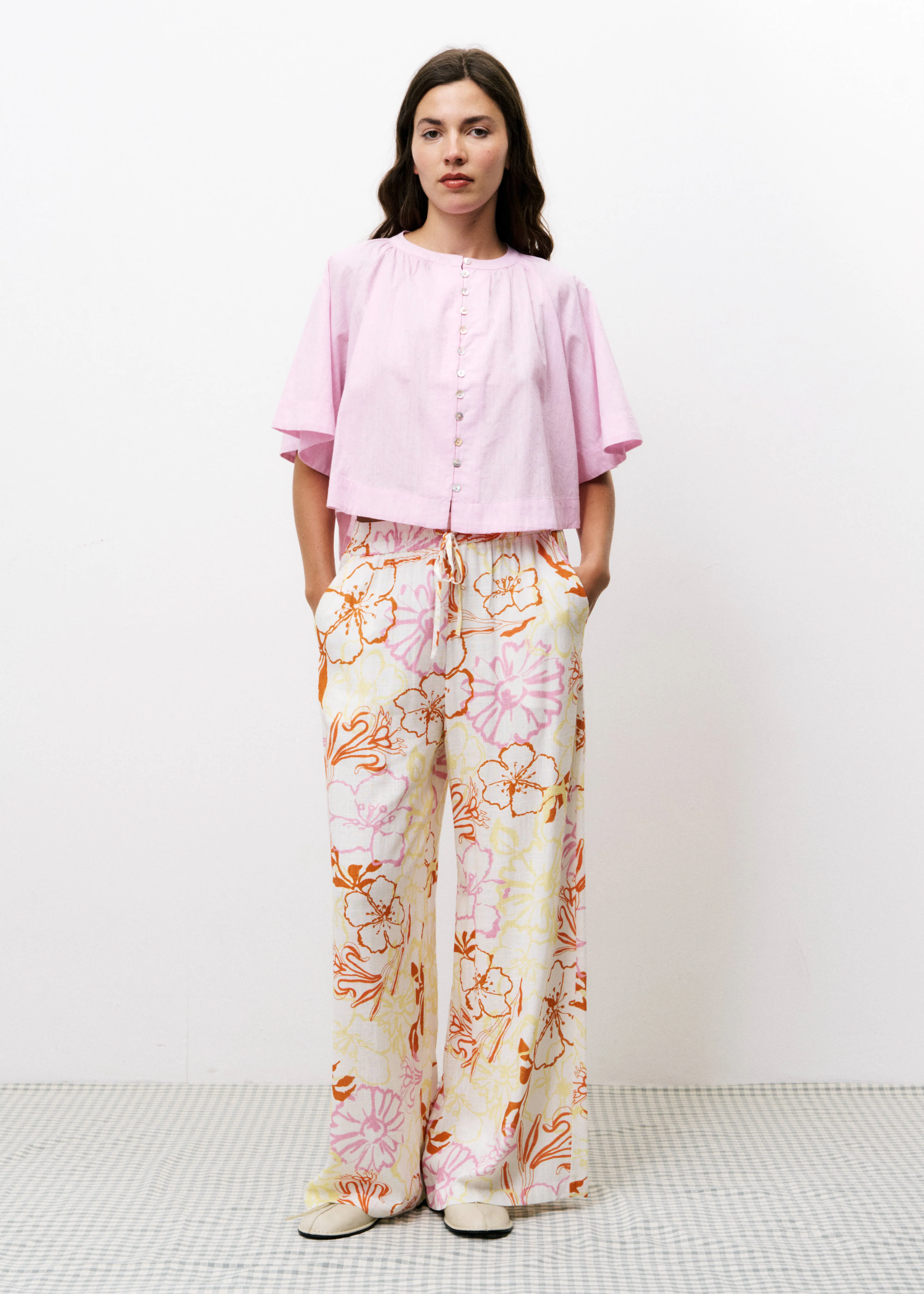 Chemise ARICIA Rose