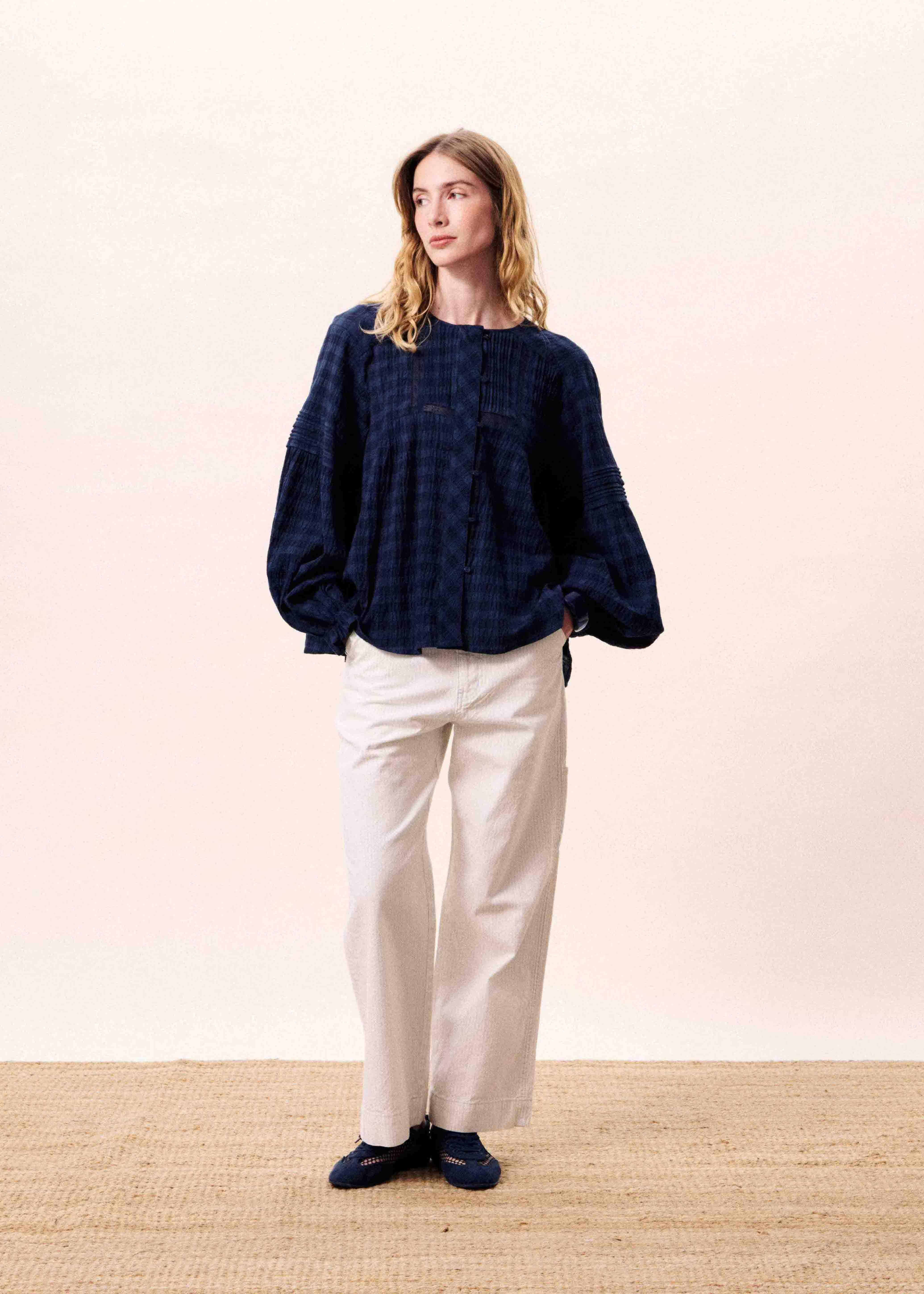 Chemise BELHARRA Bleu marine - Image 3
