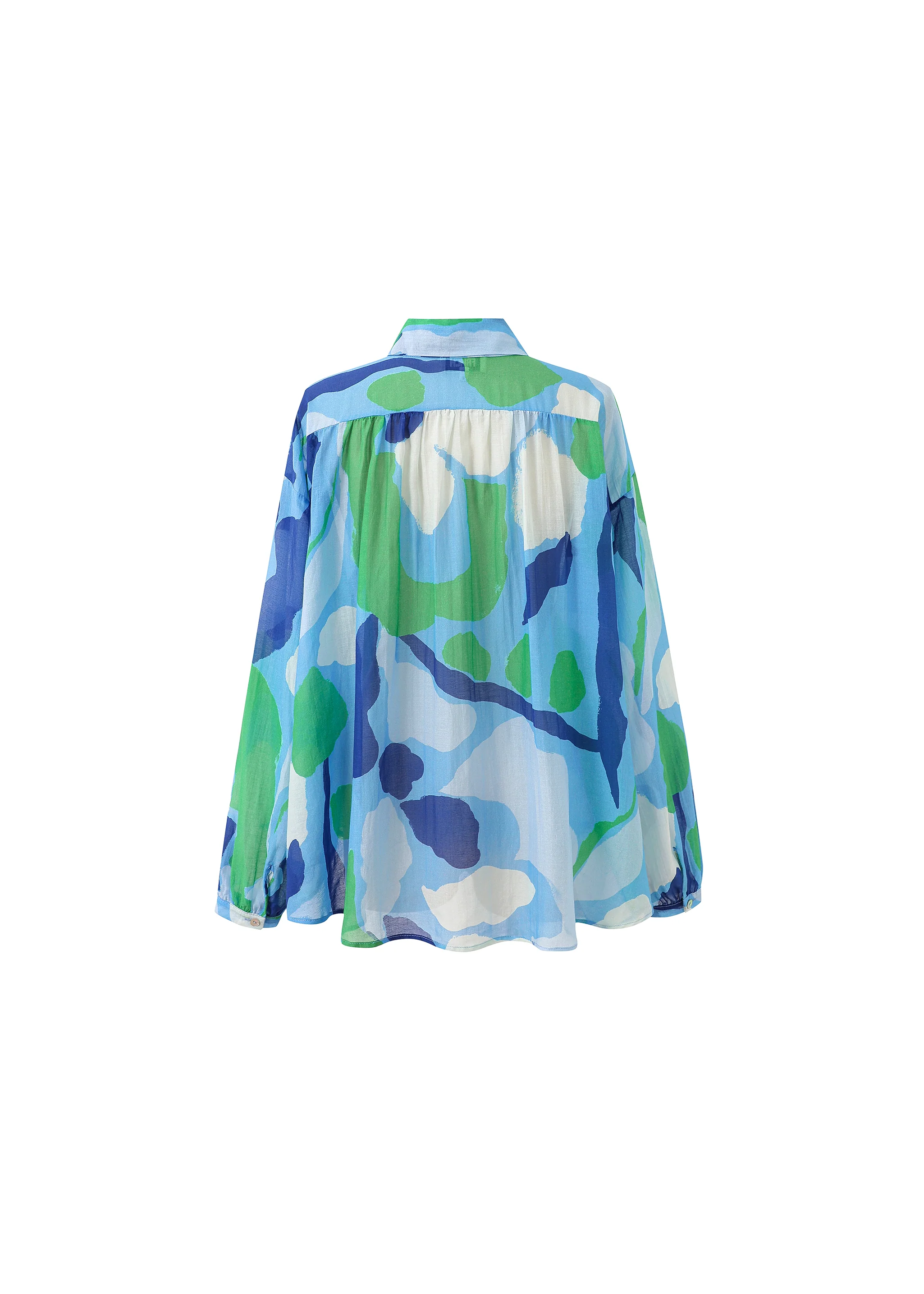 Chemise BERING Nenufar bleu - Image 6