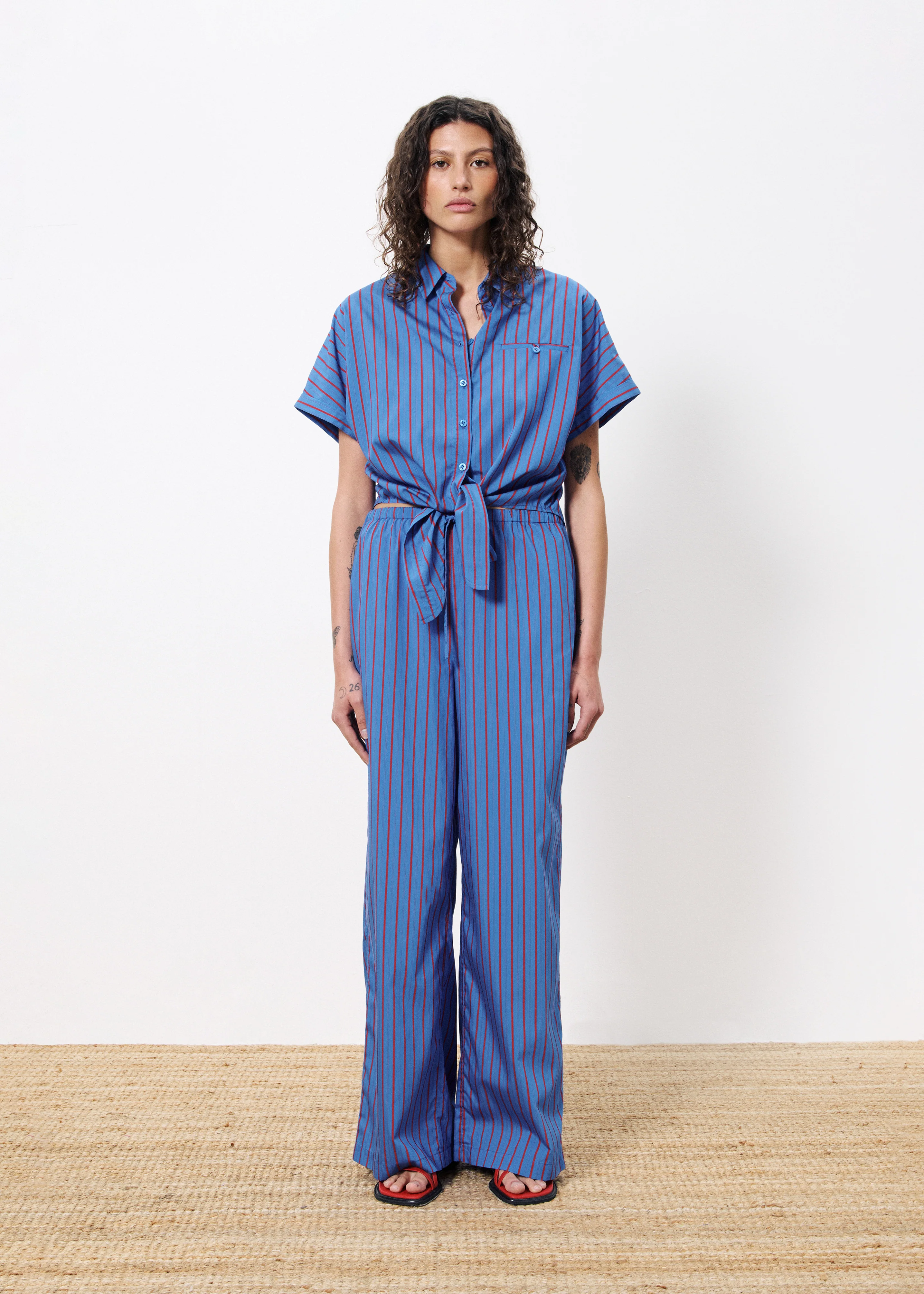 Chemise CARMELLE Bleu electrique