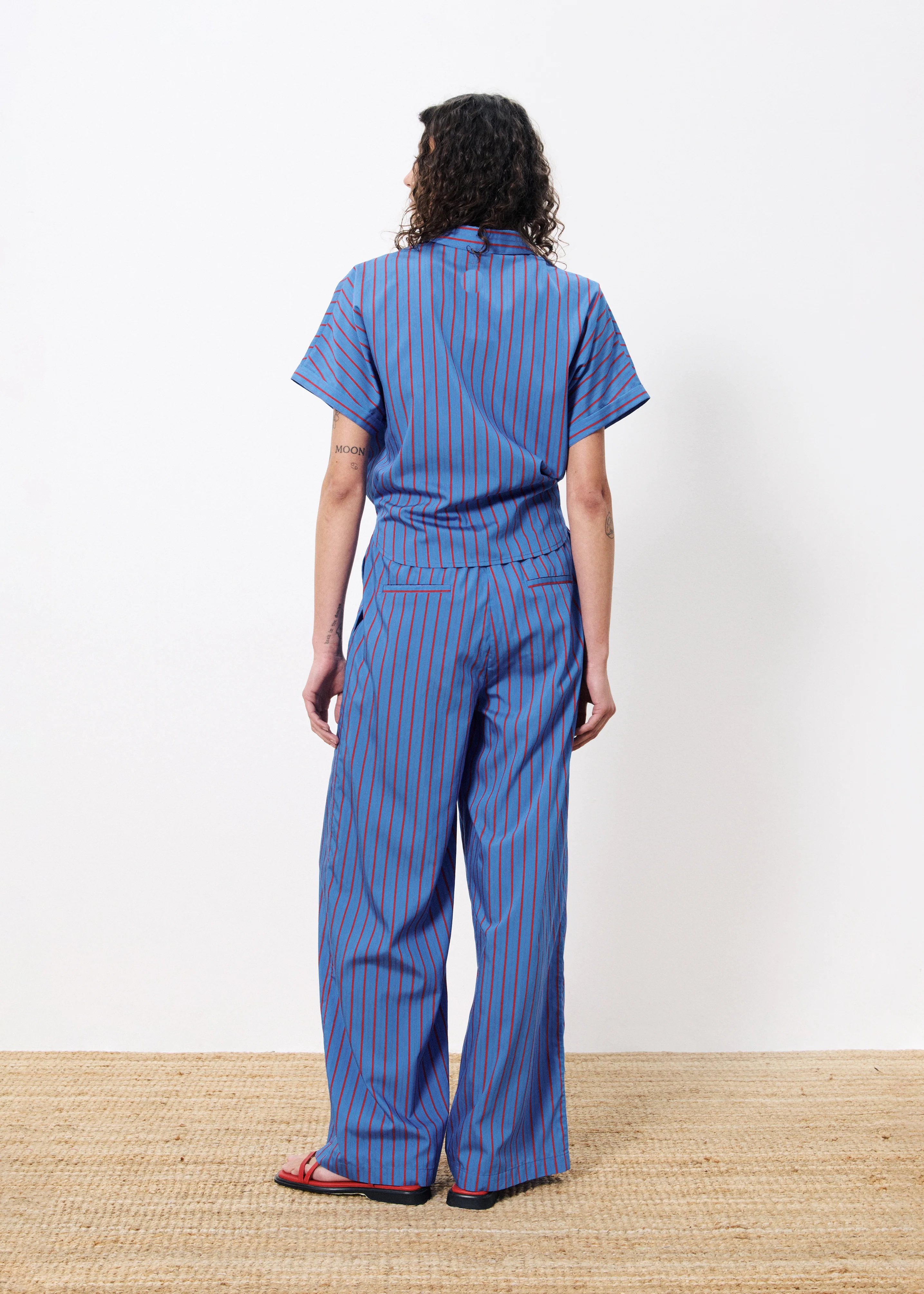 Chemise CARMELLE Bleu electrique - Image 3
