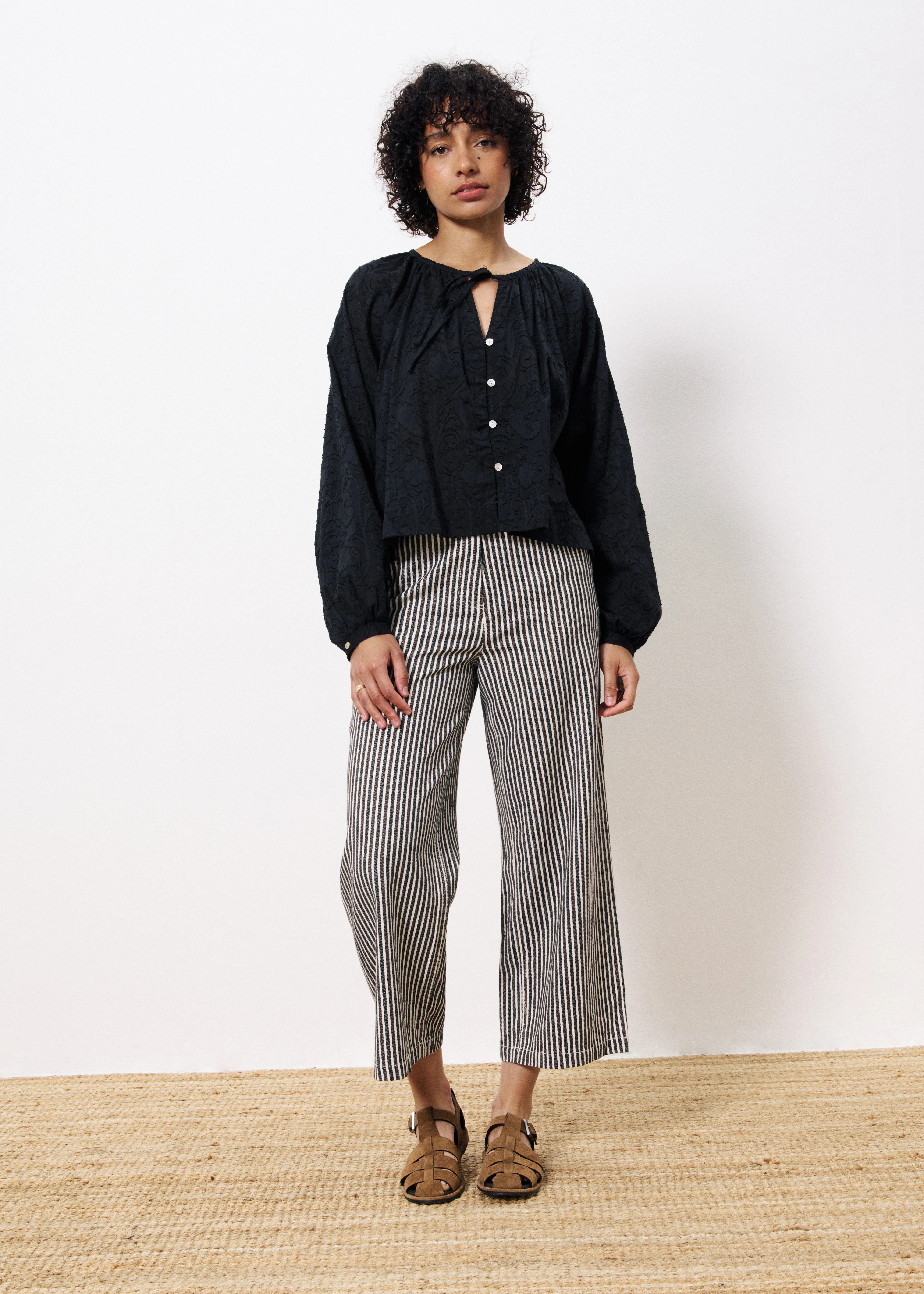 Chemise CEDELLA Noir - Image 2