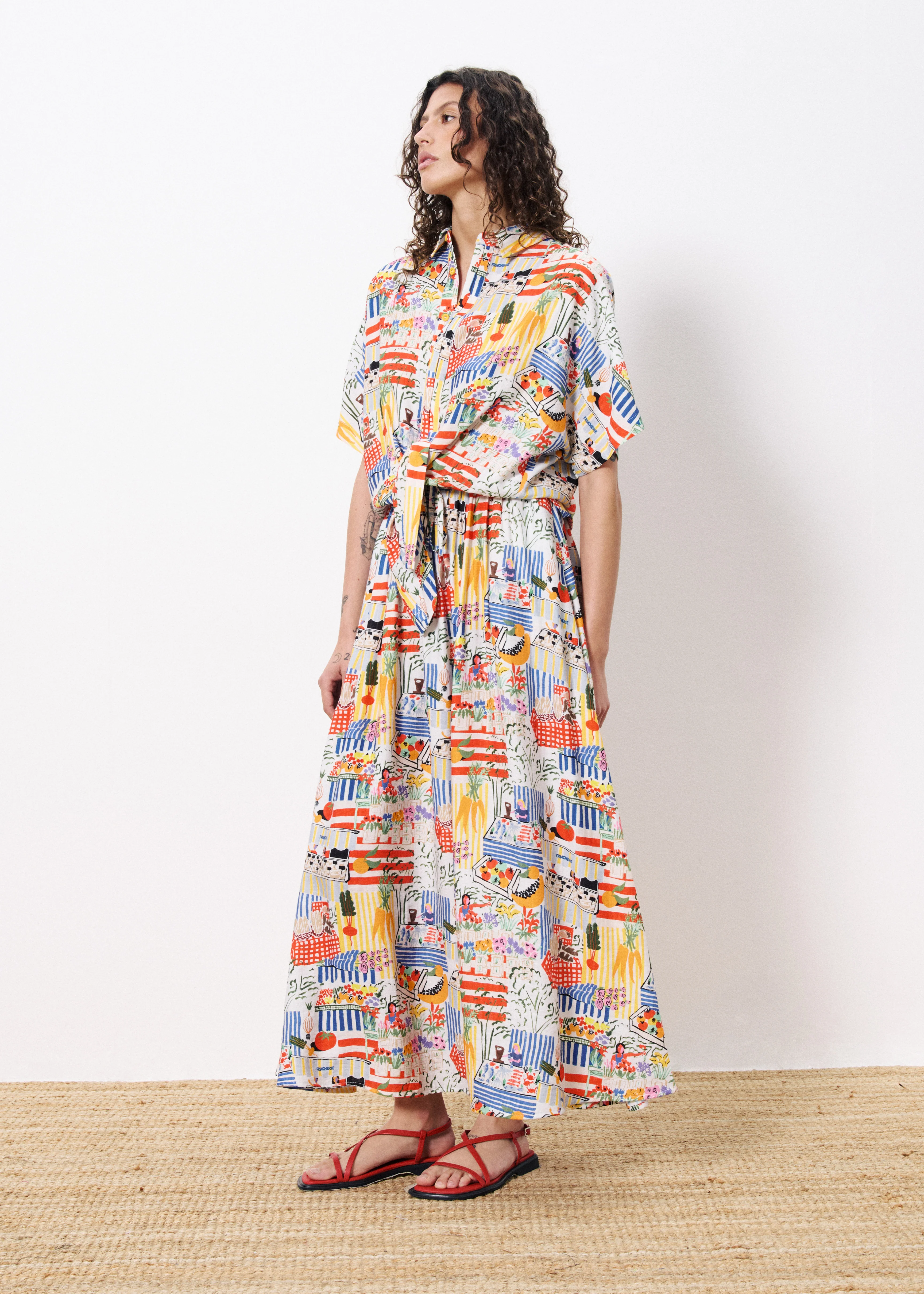 Chemise CELIANE Marche blanc - Image 2