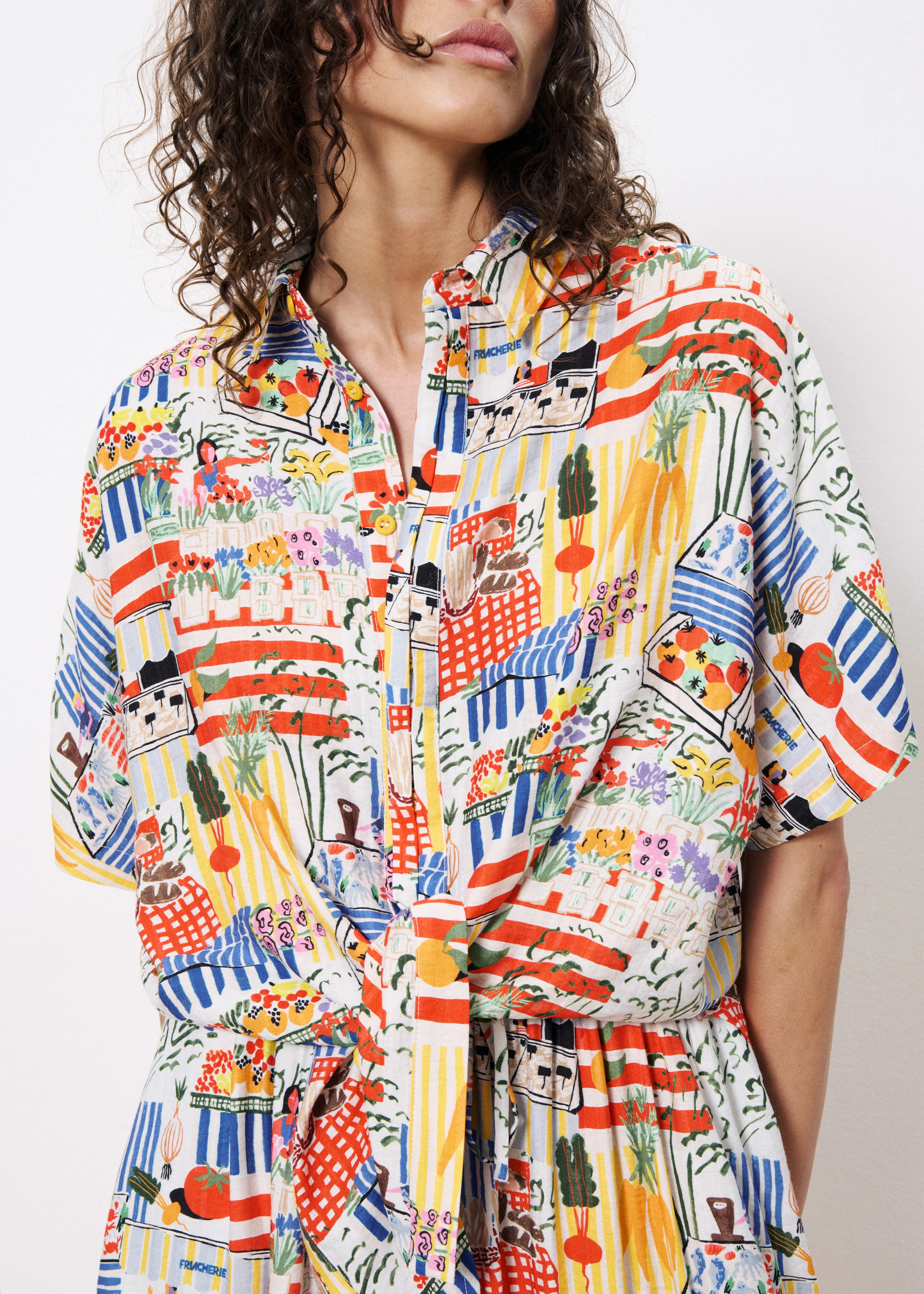 Chemise CELIANE Marche blanc - Image 4