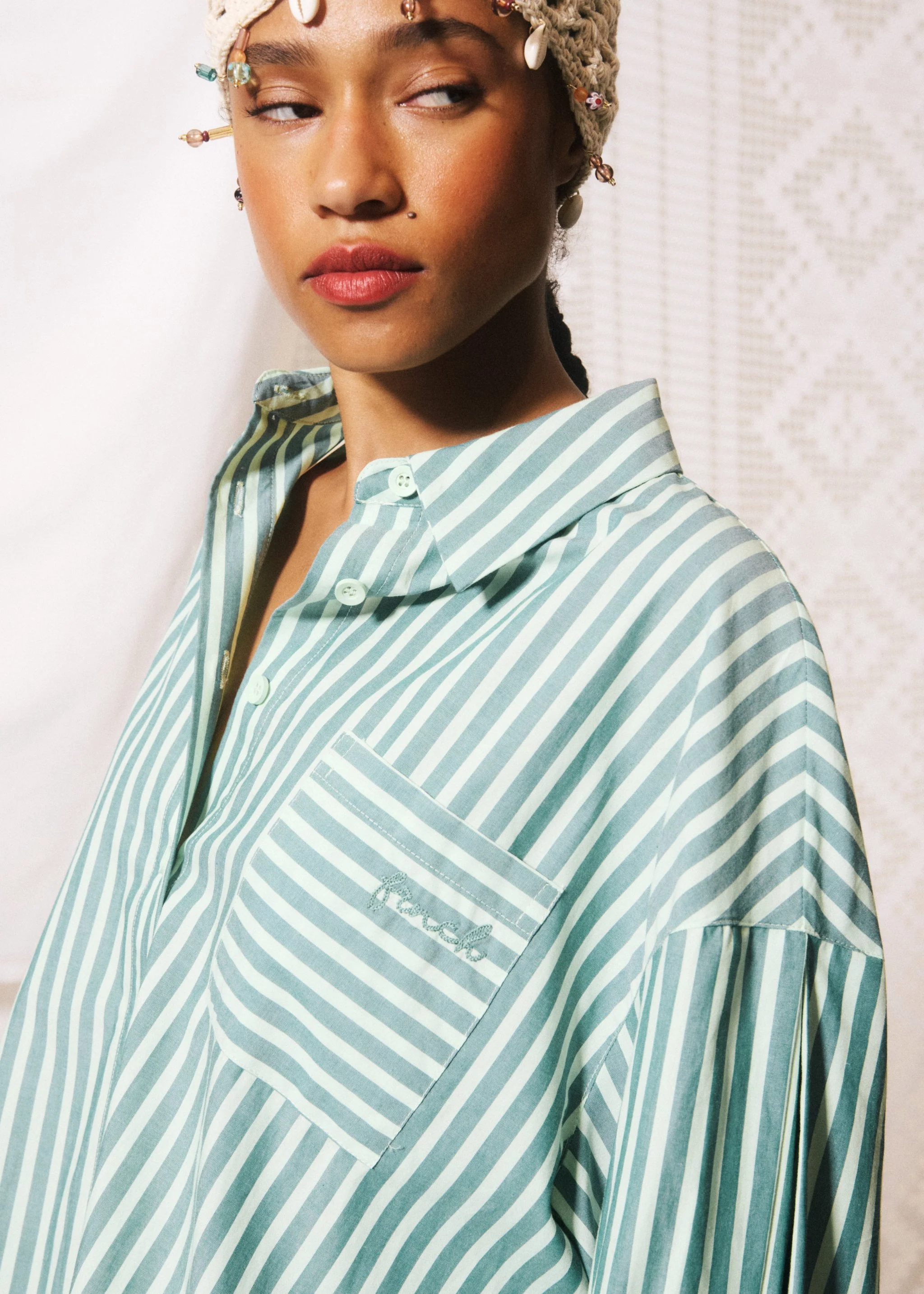 Chemise CIRO Vert rivage - Image 4