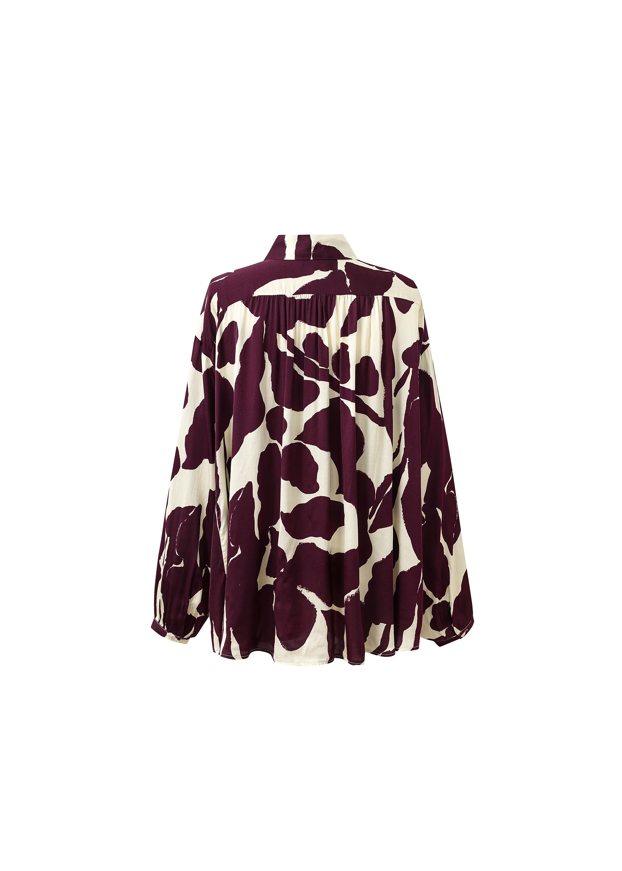 Chemise GANGE Nenufar marron - Image 6