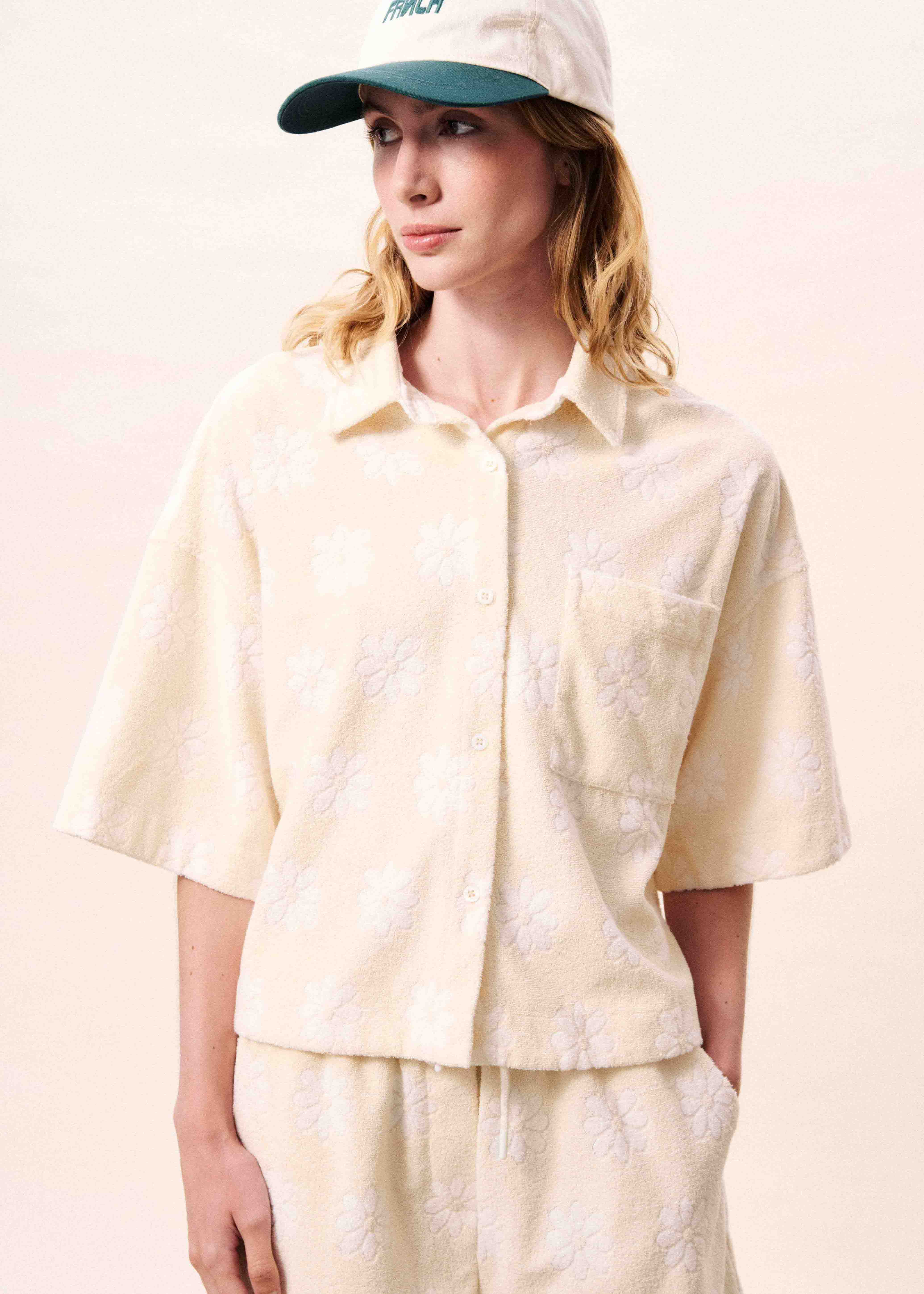 Chemise HOULENA Creme - Image 5