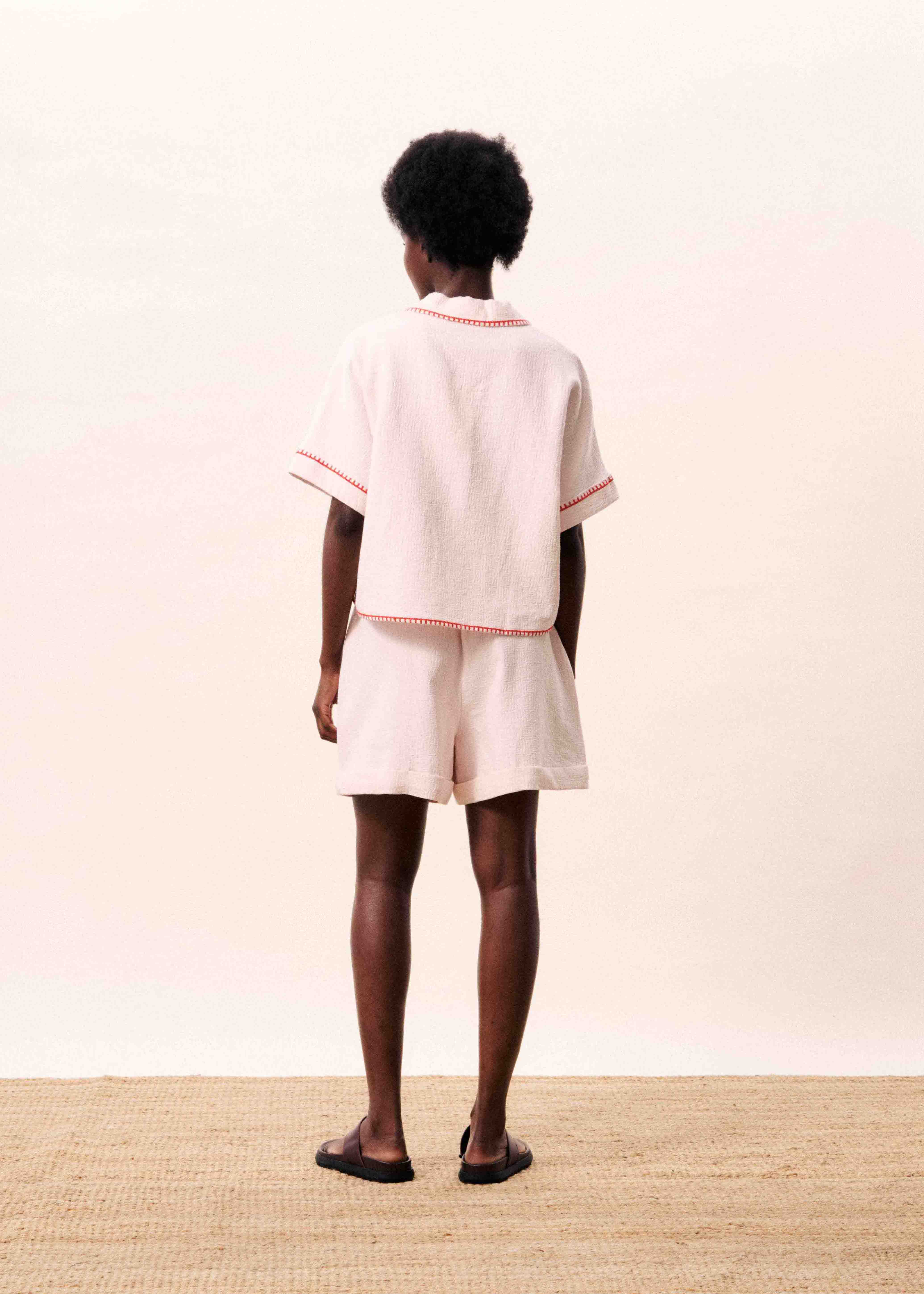 Chemise ISALYA Rose pale - Image 2