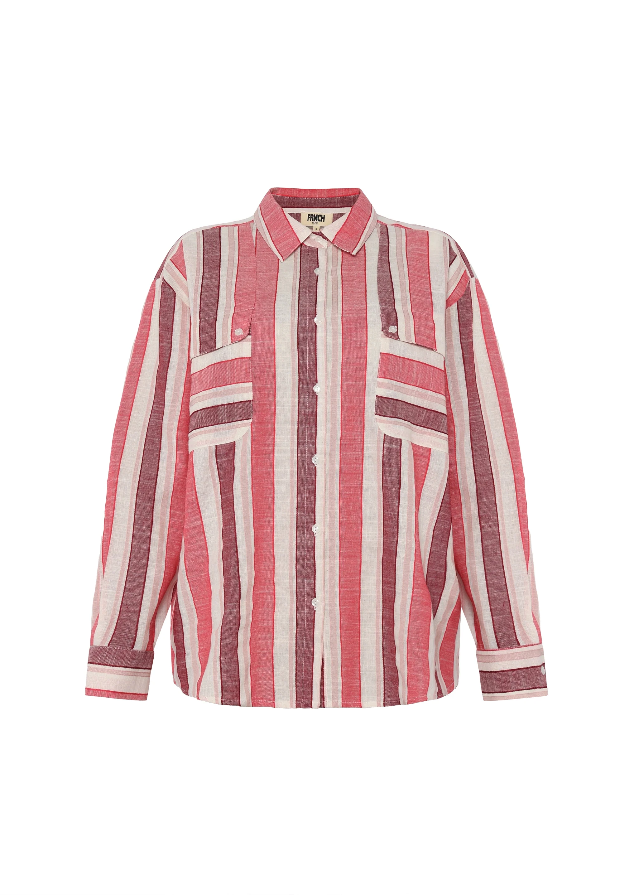 Chemise IZUMI Rouge - Image 5