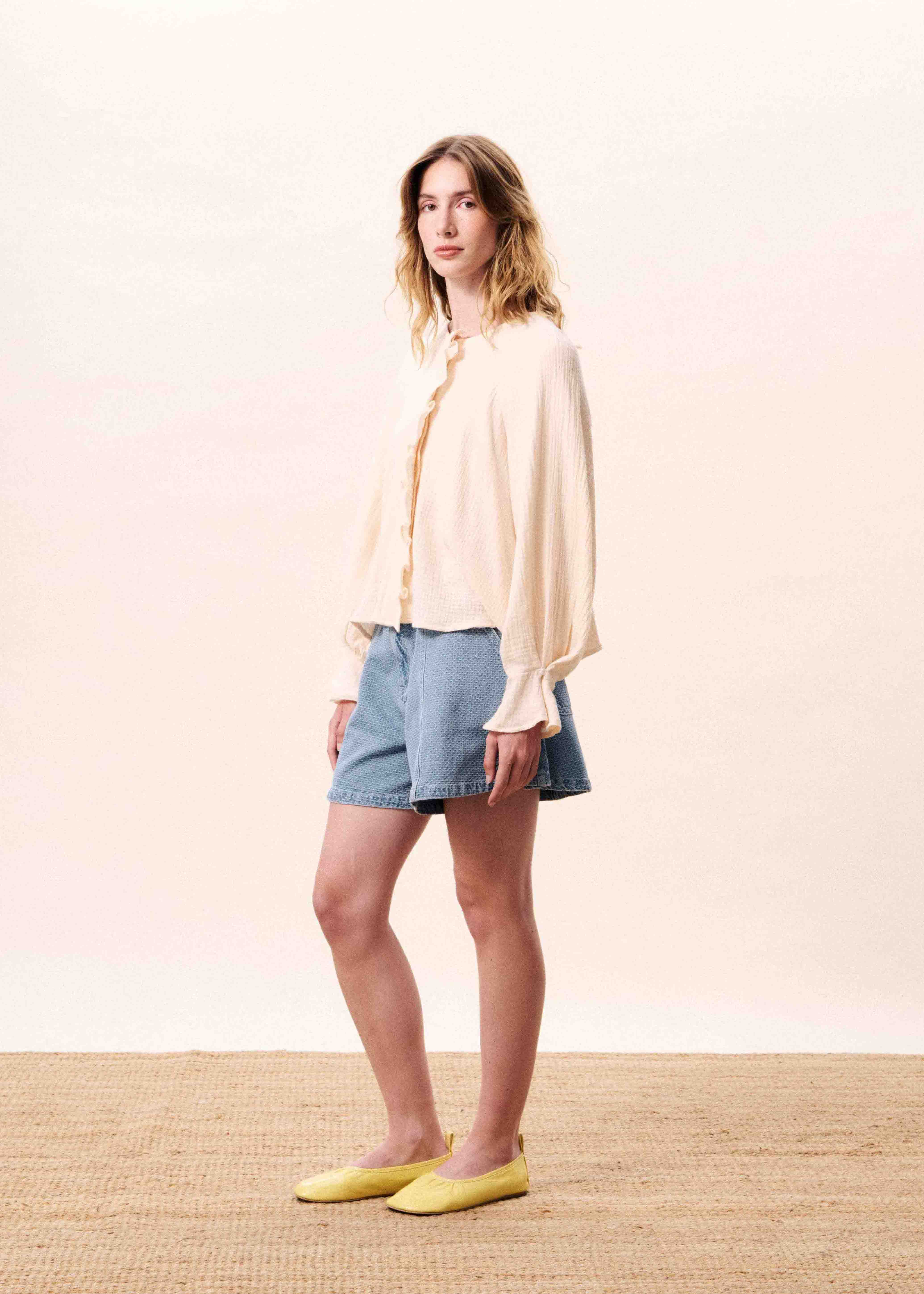 Chemise KOKKINI Creme - Image 2