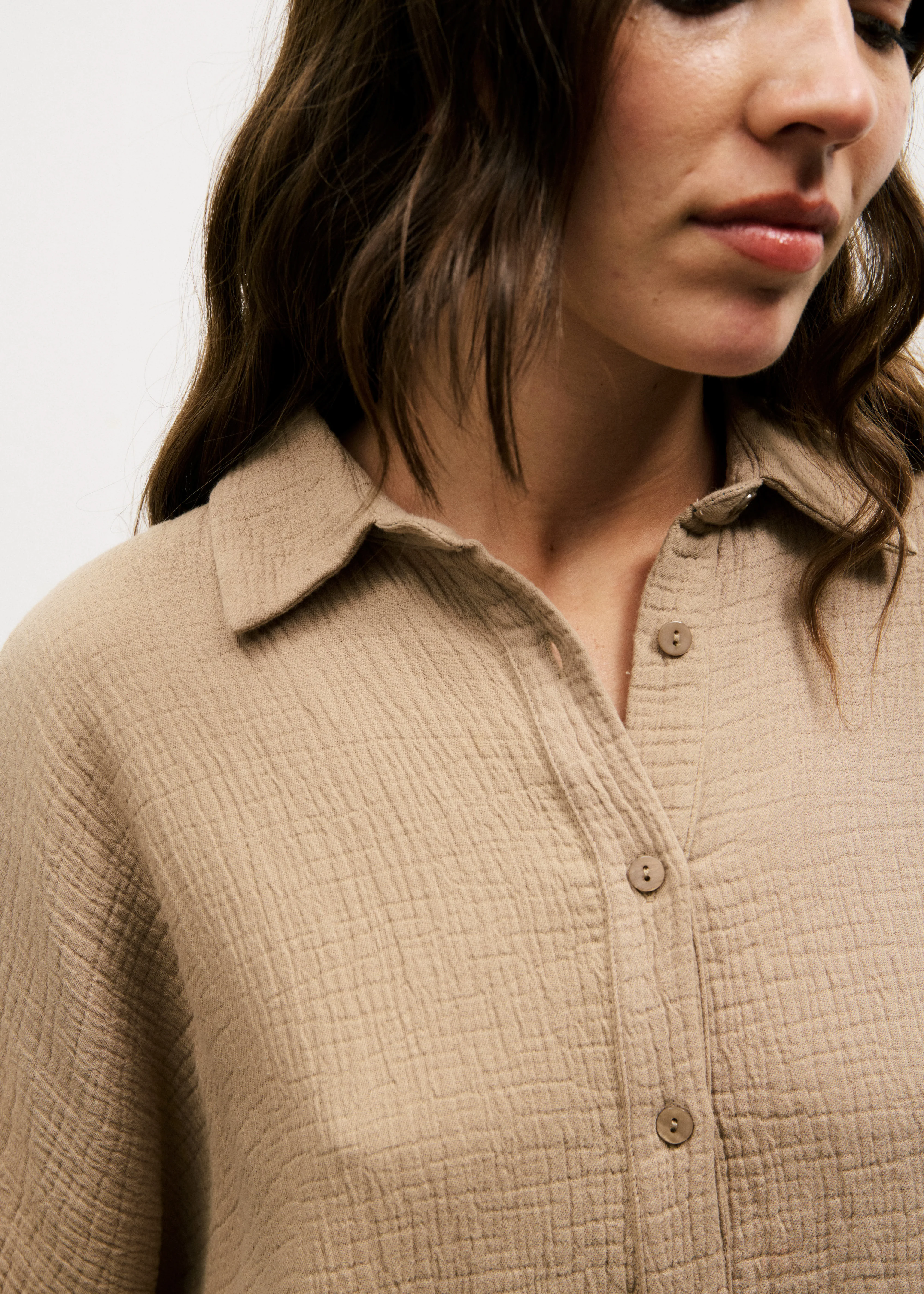 Chemise LAHNA Beige