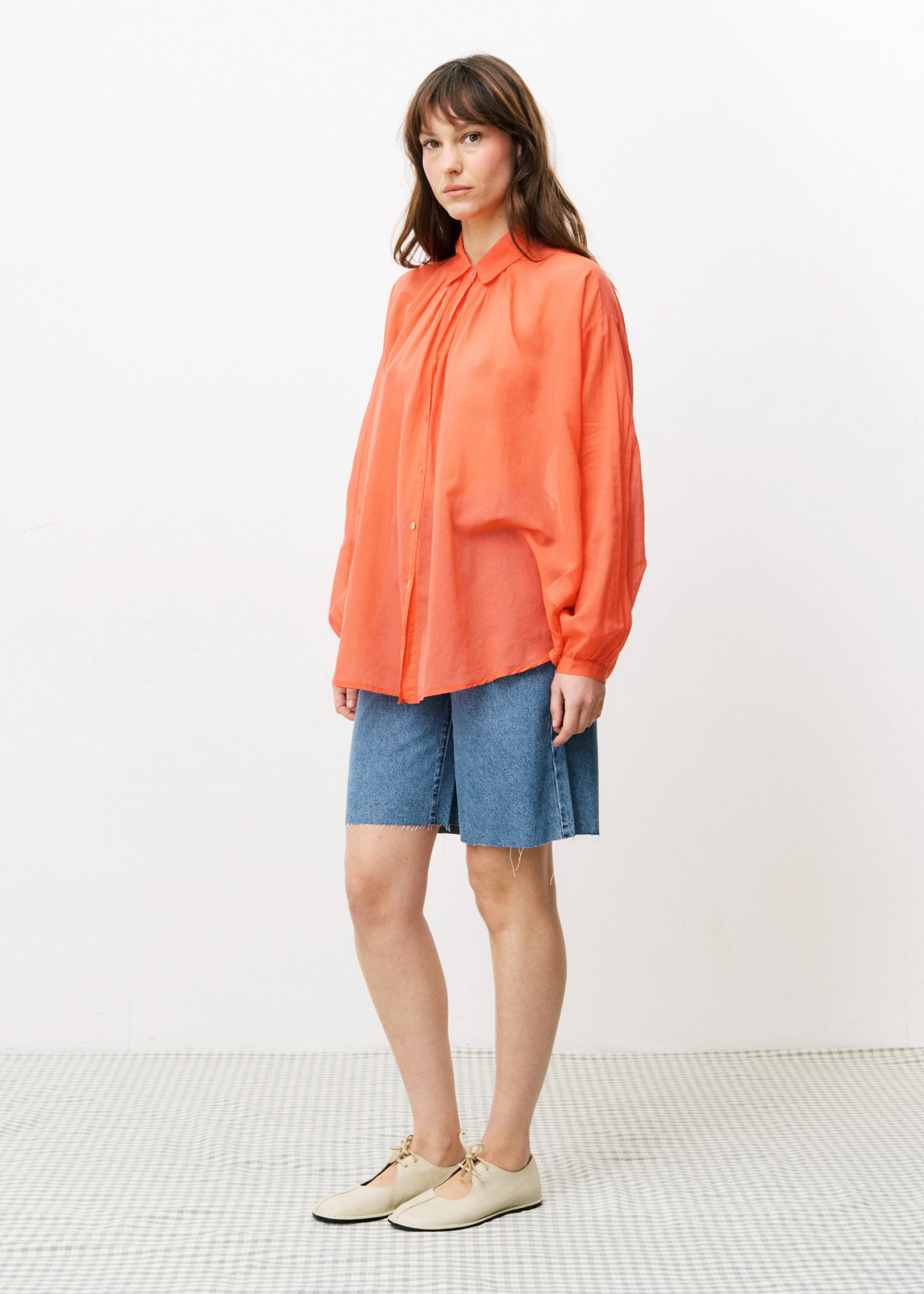 Chemise LAMIA Orange - Image 2