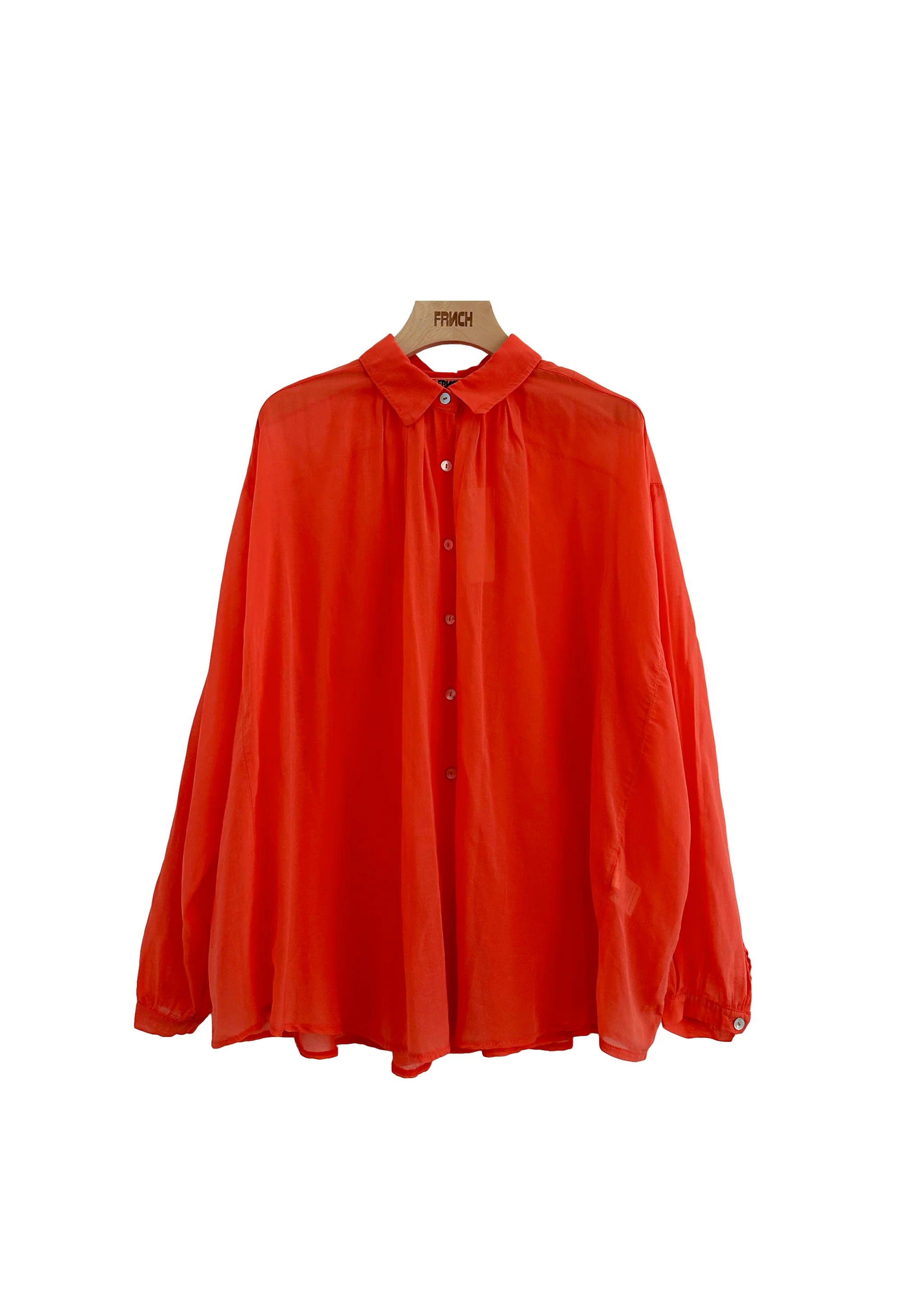 Chemise LAMIA Orange - Image 5
