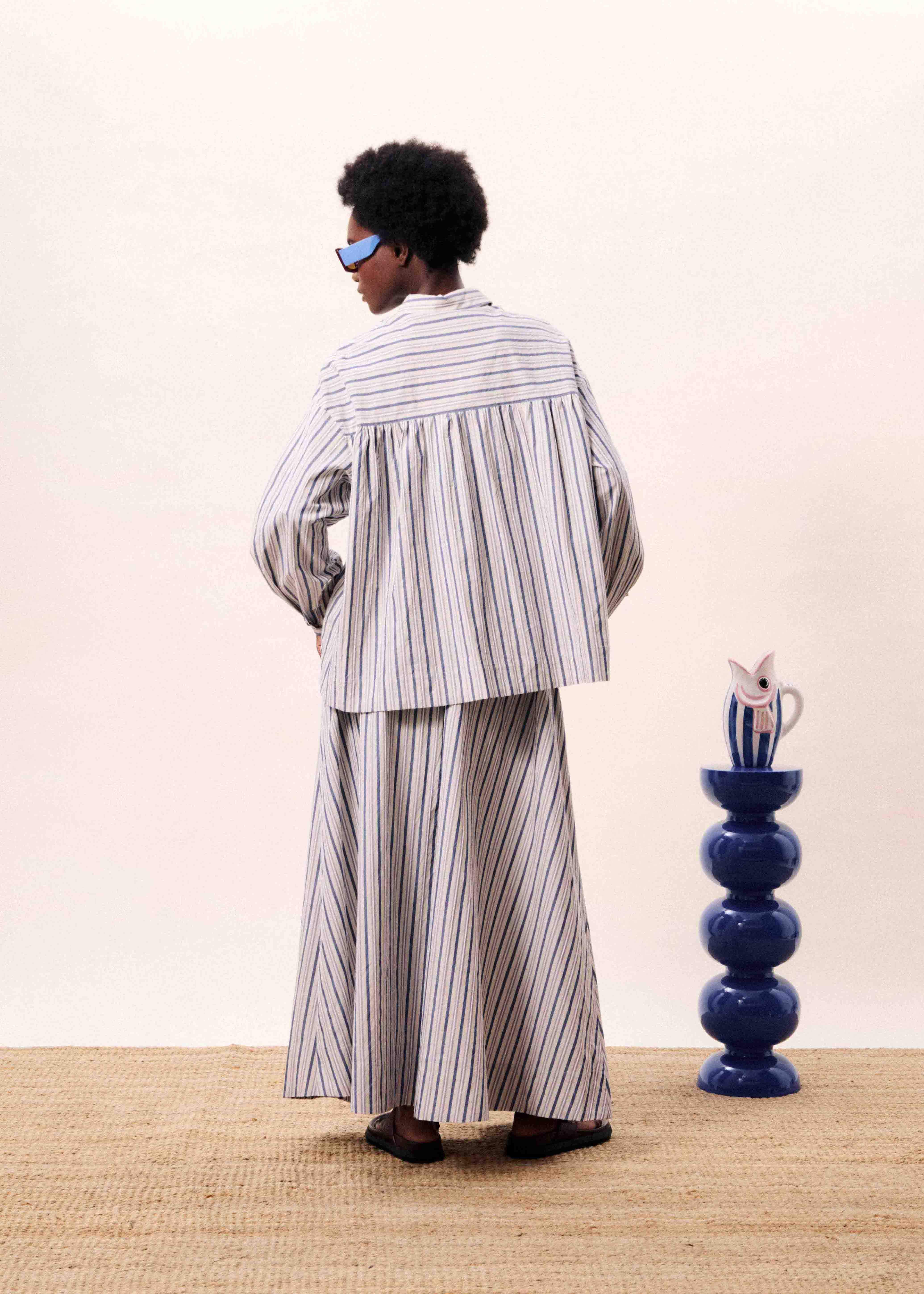 Chemise LANIAKEA Bleu jean - Image 3