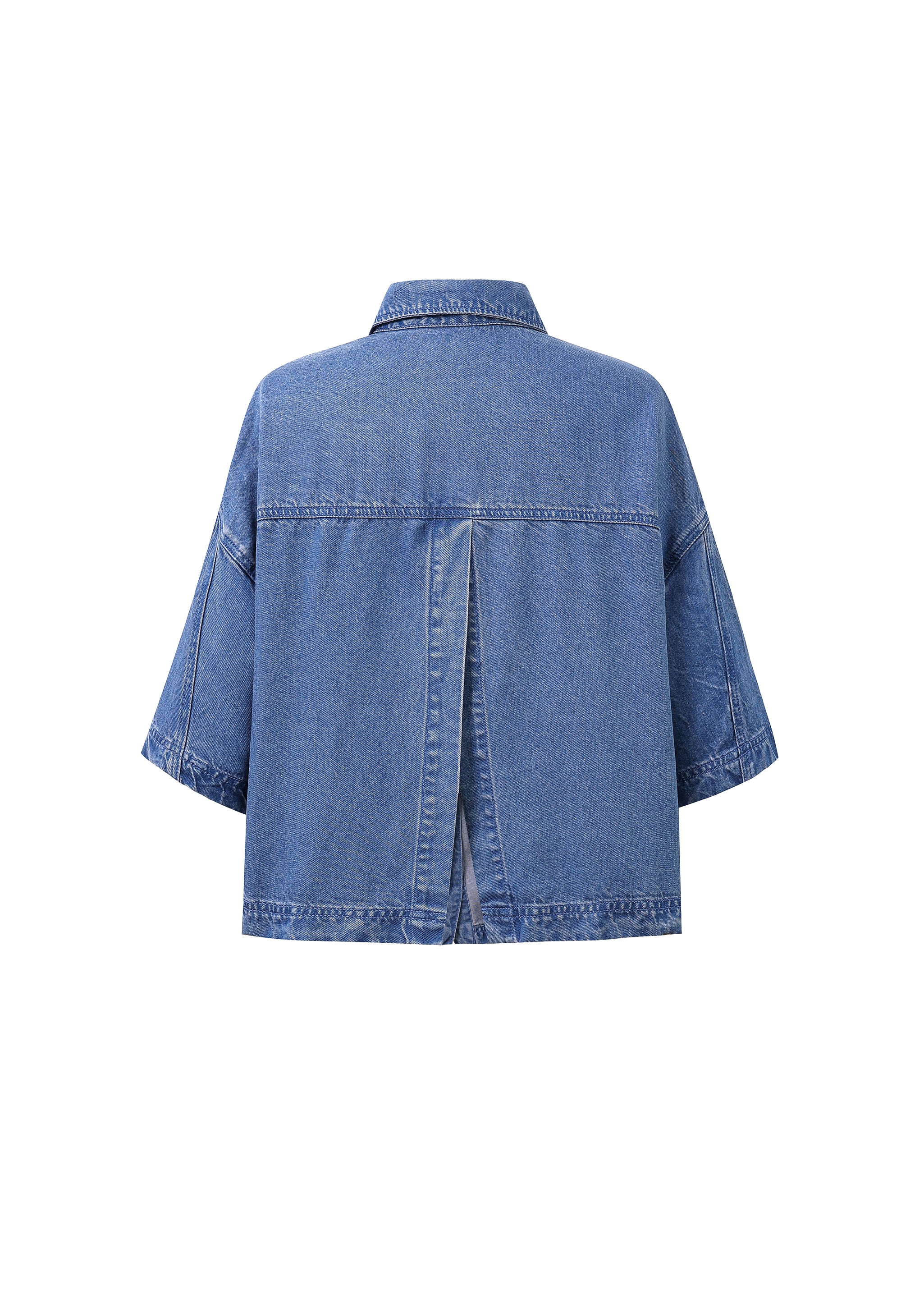 Chemise LENORA Bleu jean - Image 2