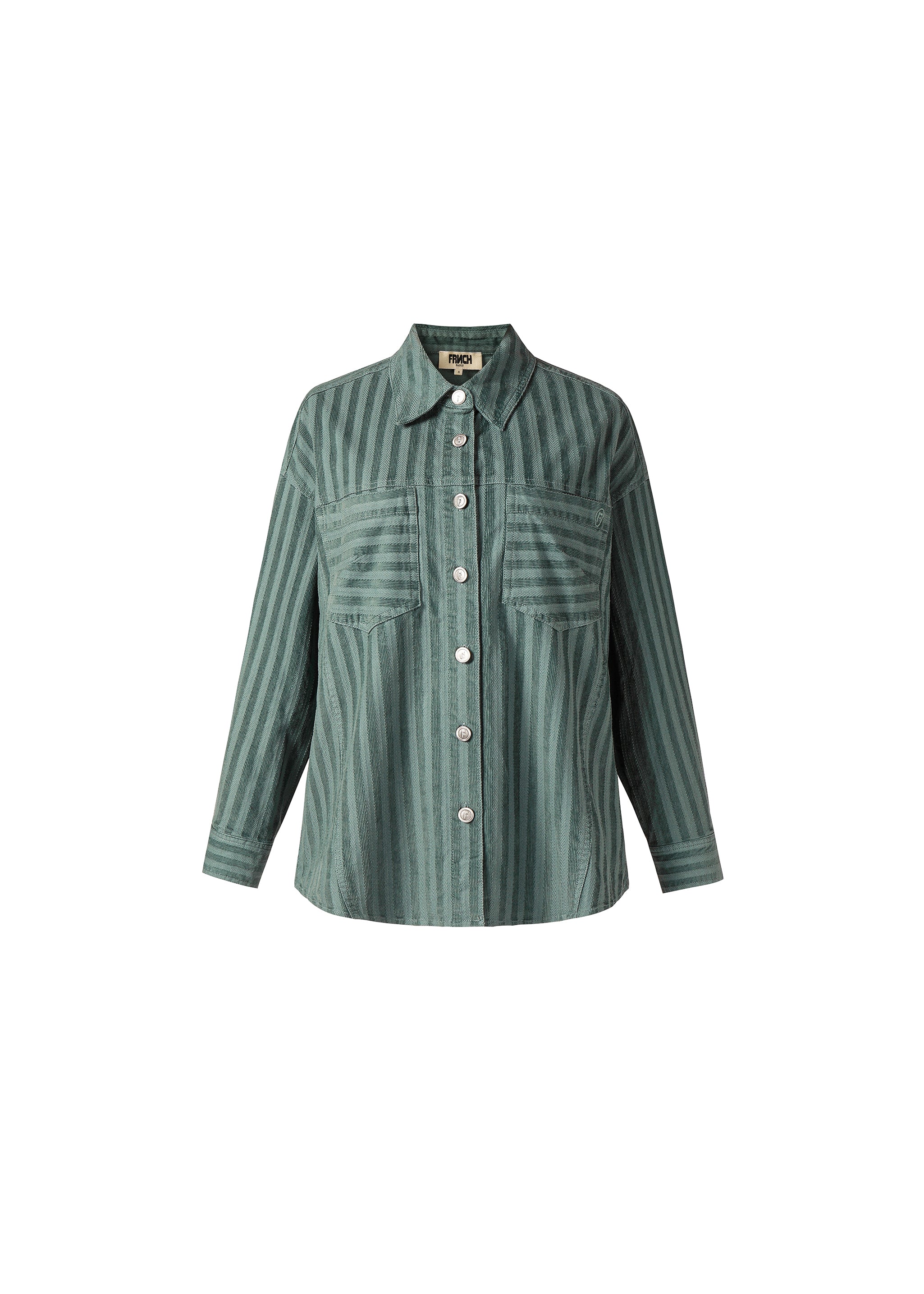 Chemise LIMENTIS Vert eau - Image 5